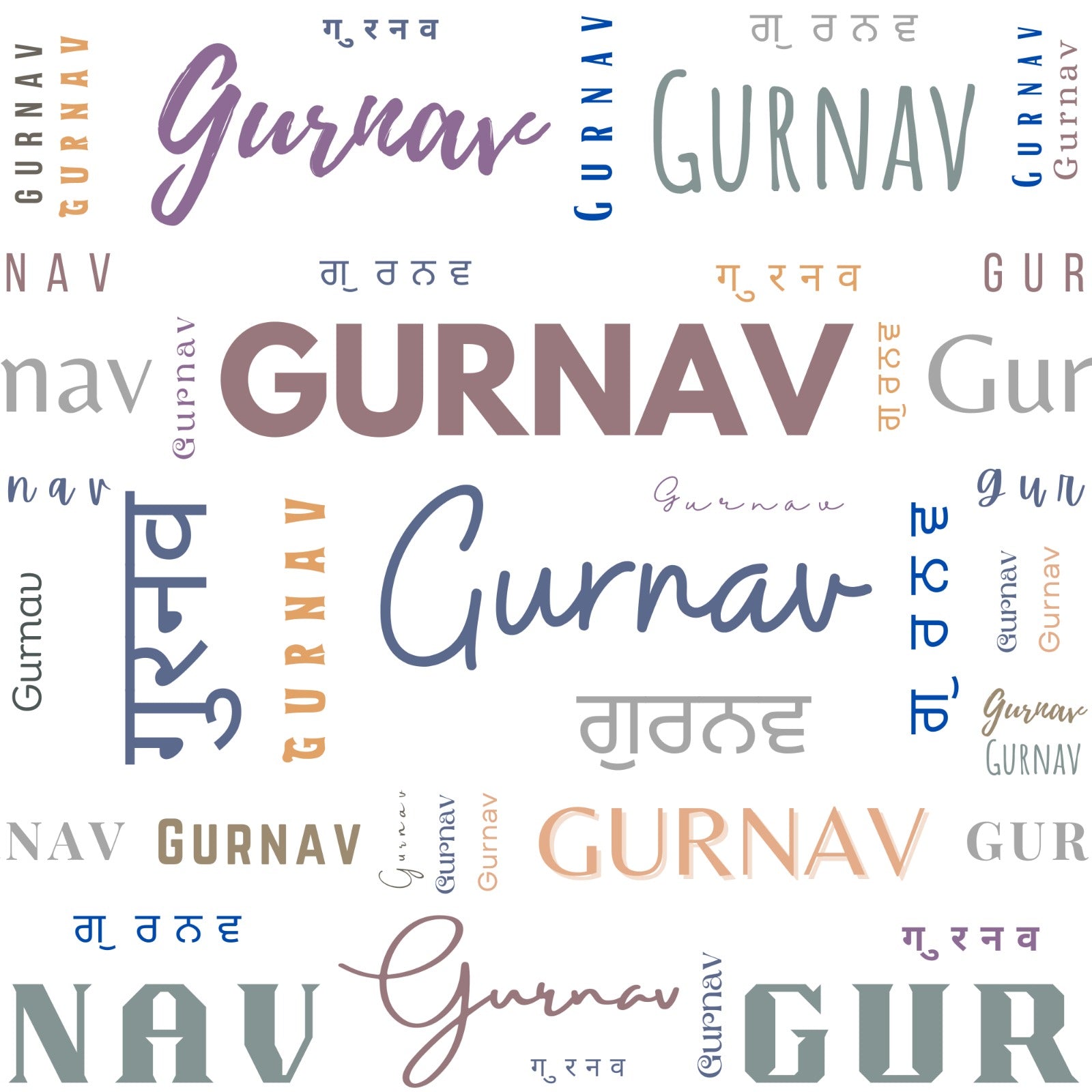 Classic Soft Fonts Name Customised Blanket