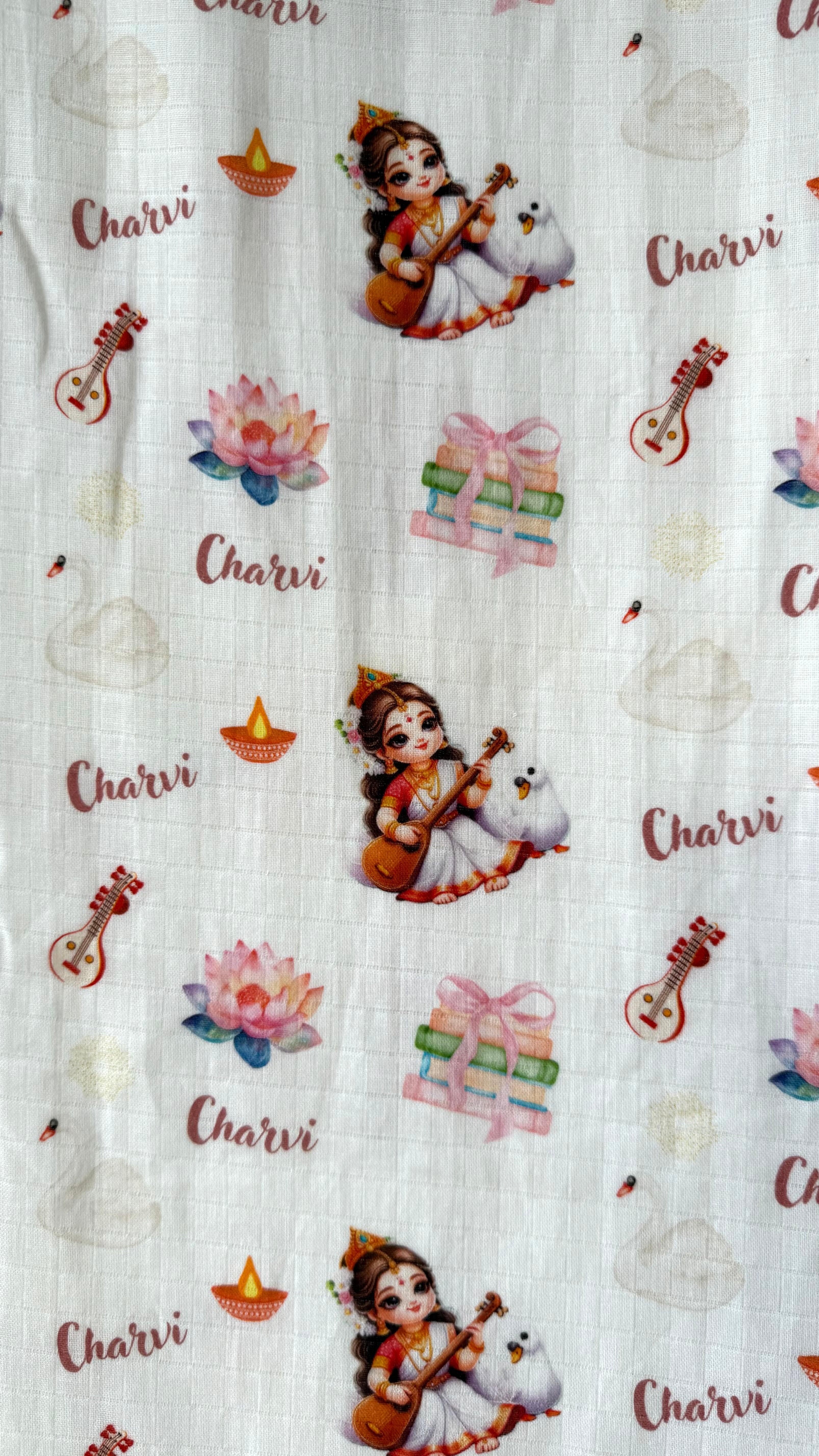 Little Saraswati Customised Blanket