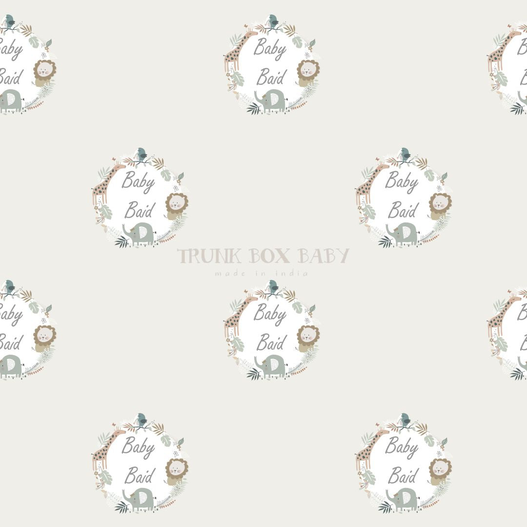 Animal Frame Customised Swaddle