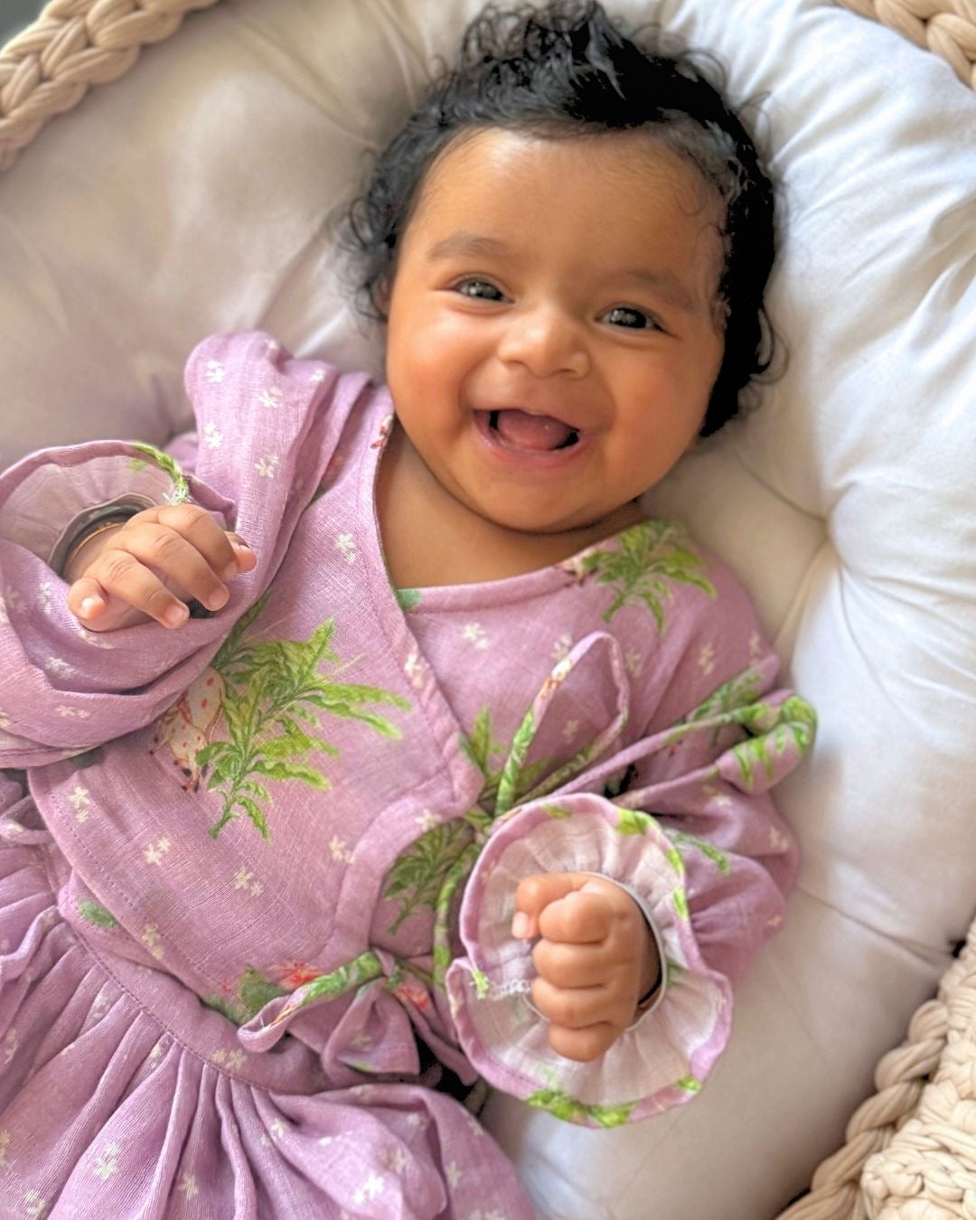 Lilac Pichwai Lehenga Choli
