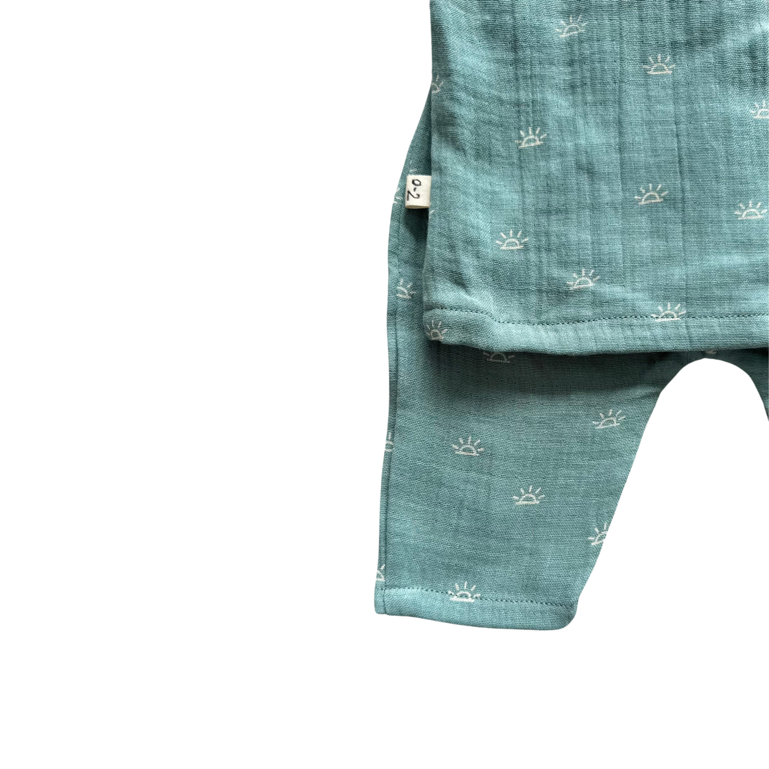 Cyan Sunshine Angrakha Set