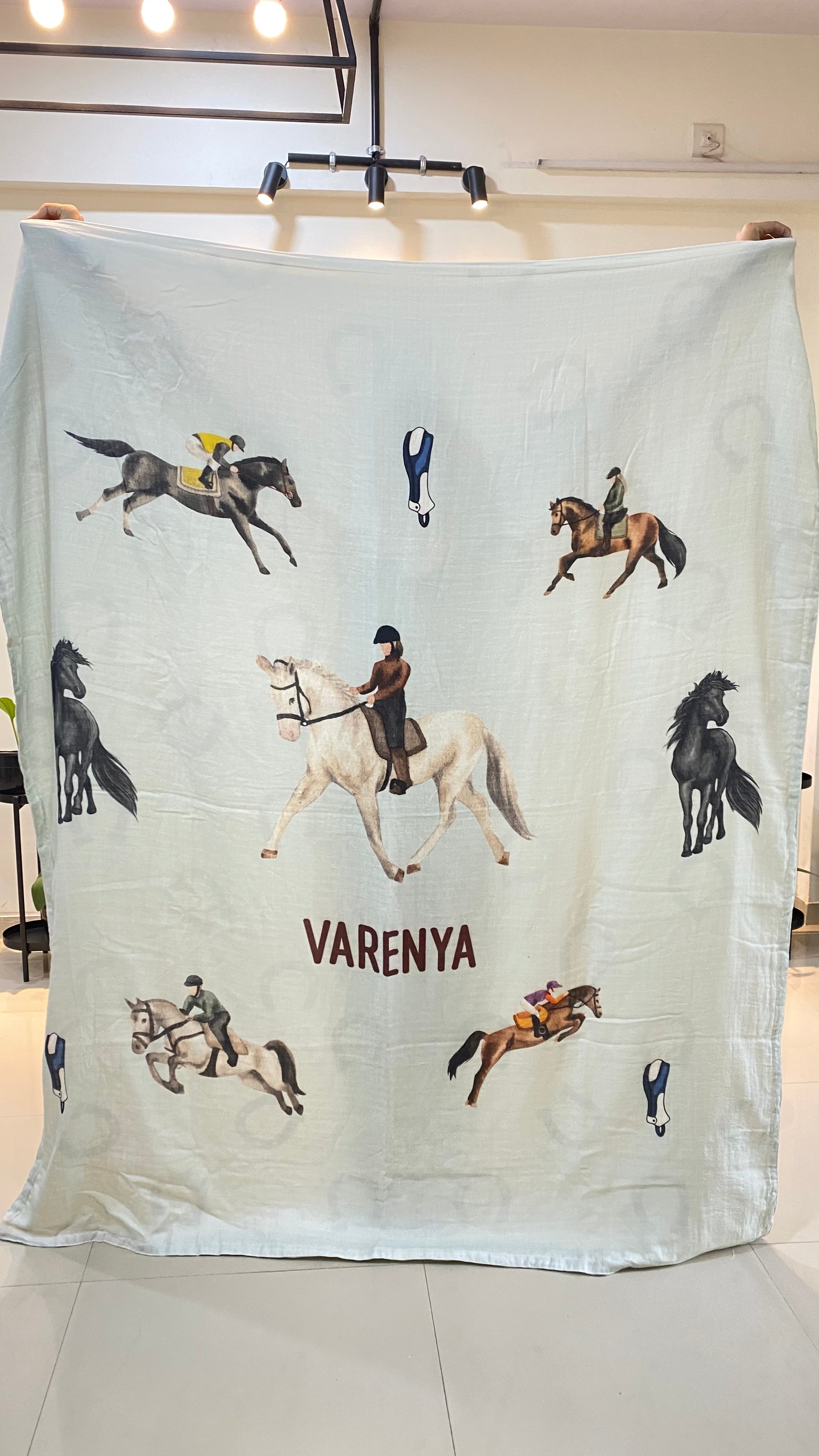Riding Horse Customised Blanket