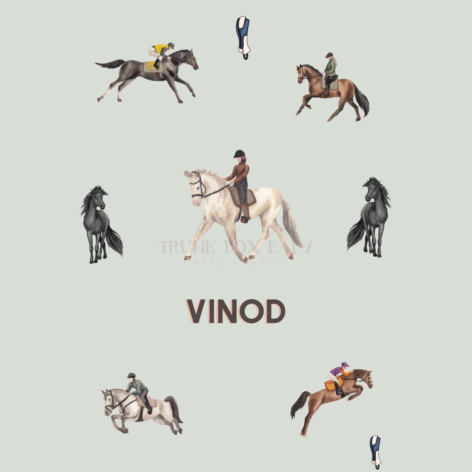 Riding Horse Customised Blanket