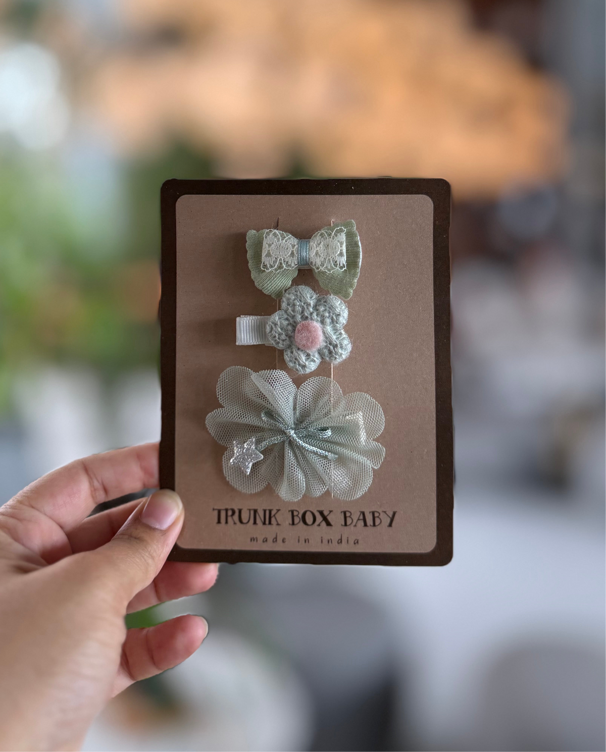 Pistachio Hair Clip