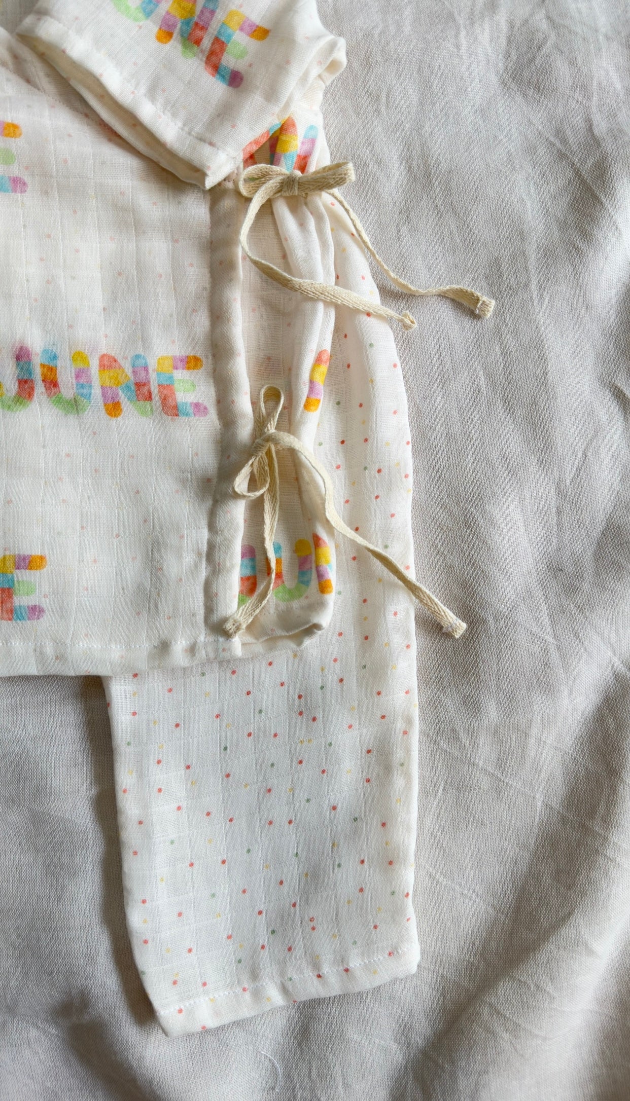 Pastel Playful Customised Angarkha