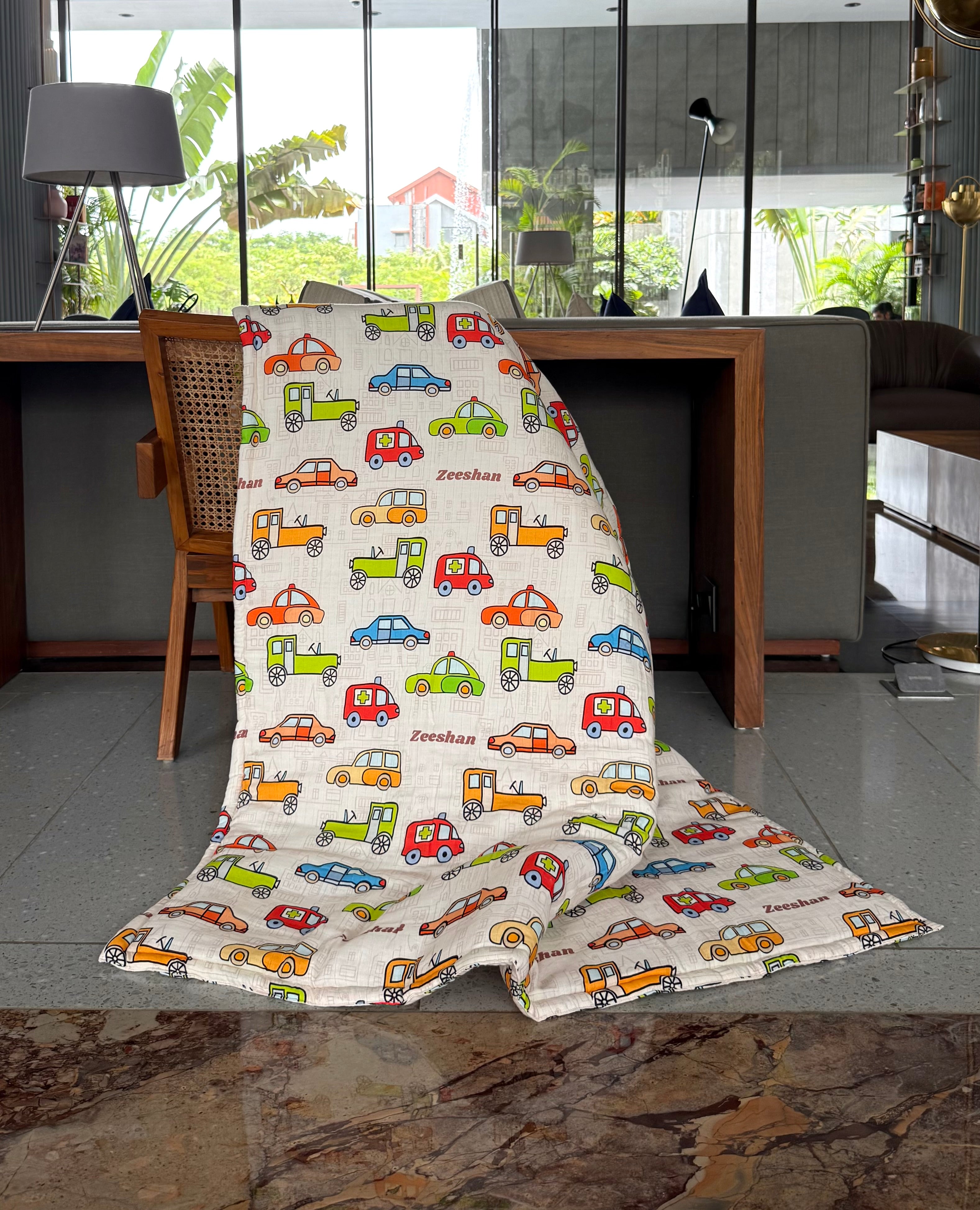 Car Customised Blanket