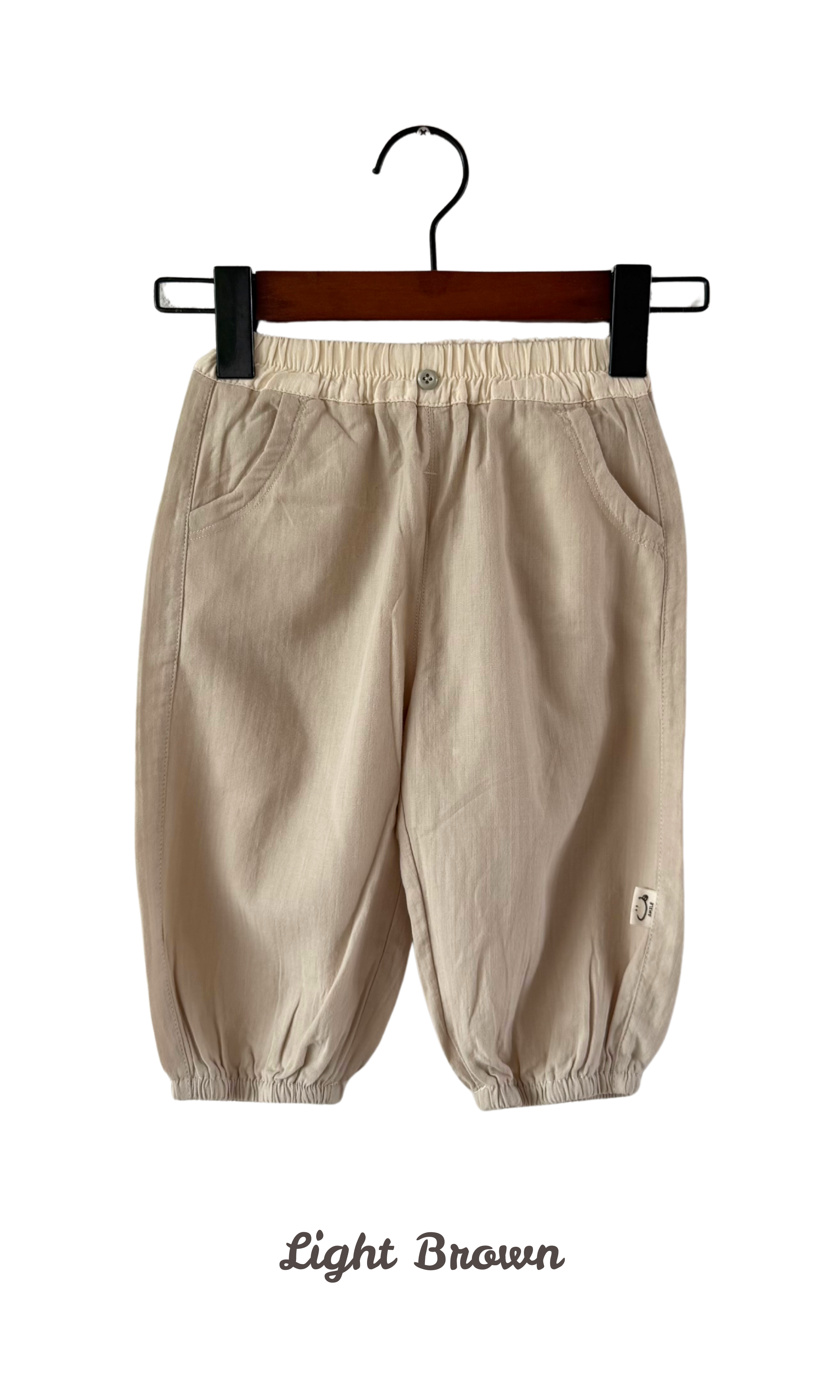 Twotone Lightweight Linen Pants