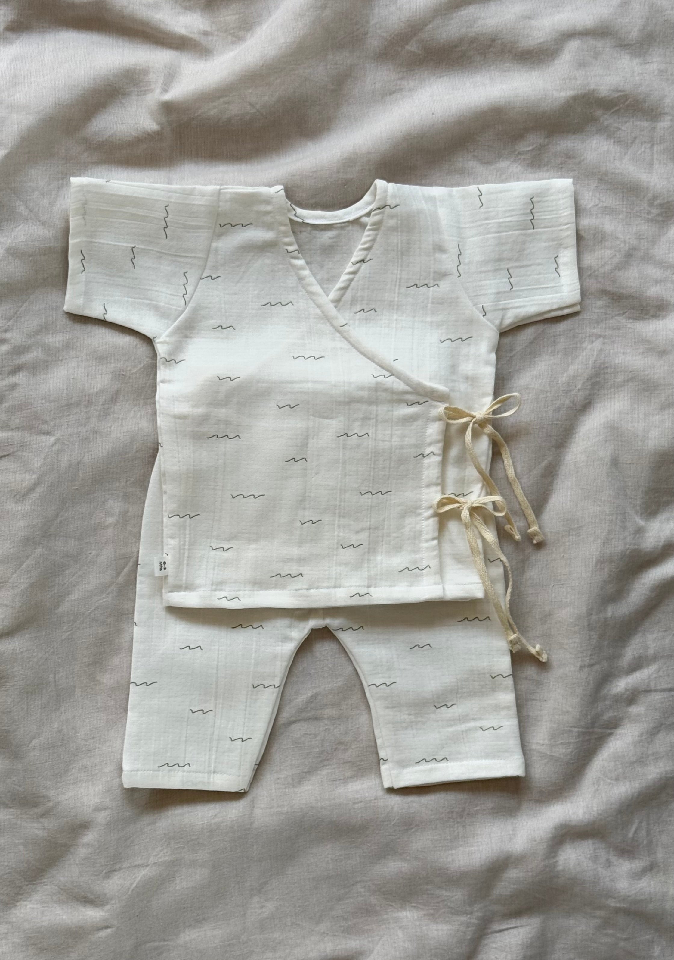 Wave crest Angarkha Set