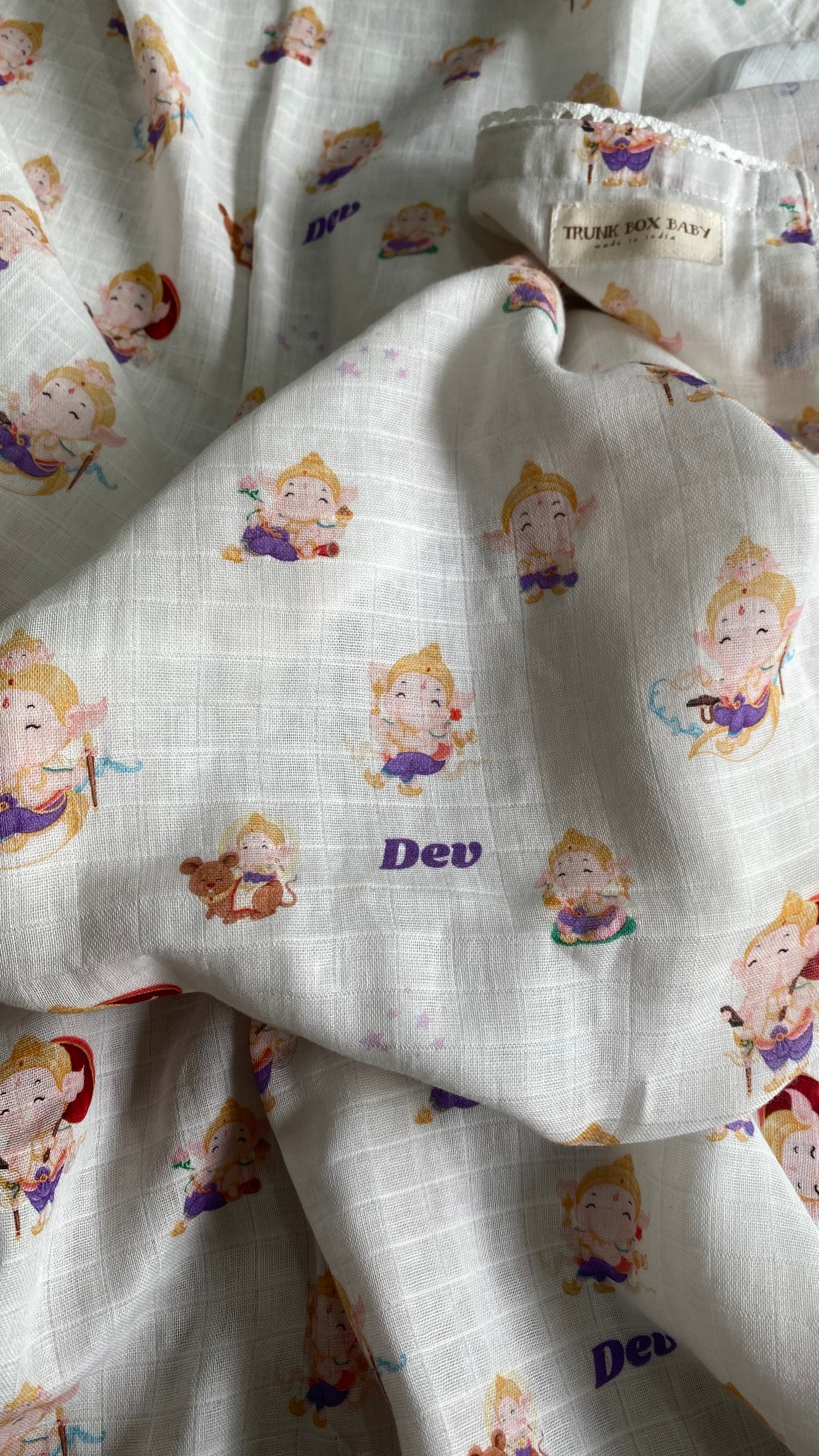 Ganpati Bappa Customised Swaddle