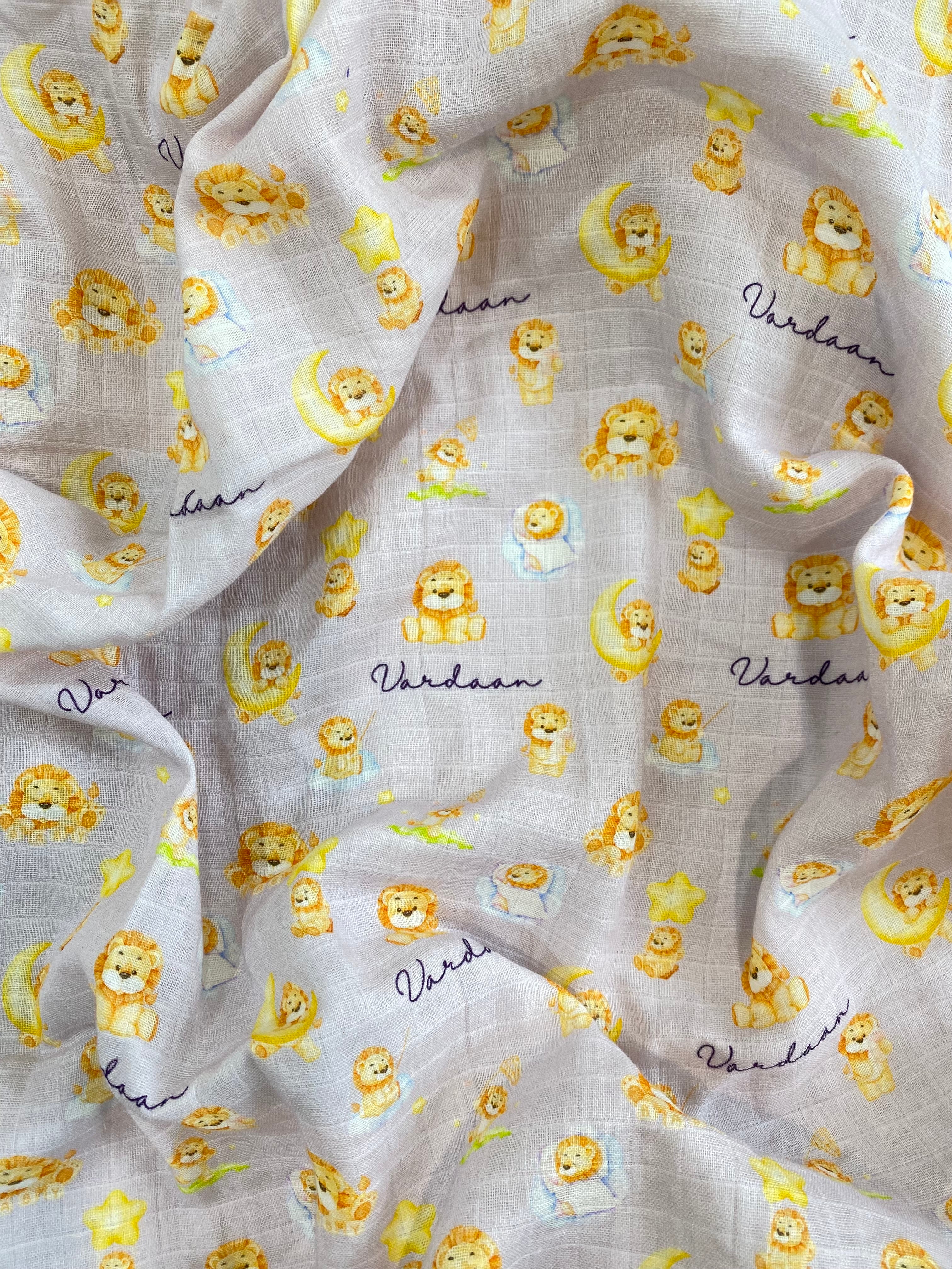 Moods of Lion Customised Swaddle