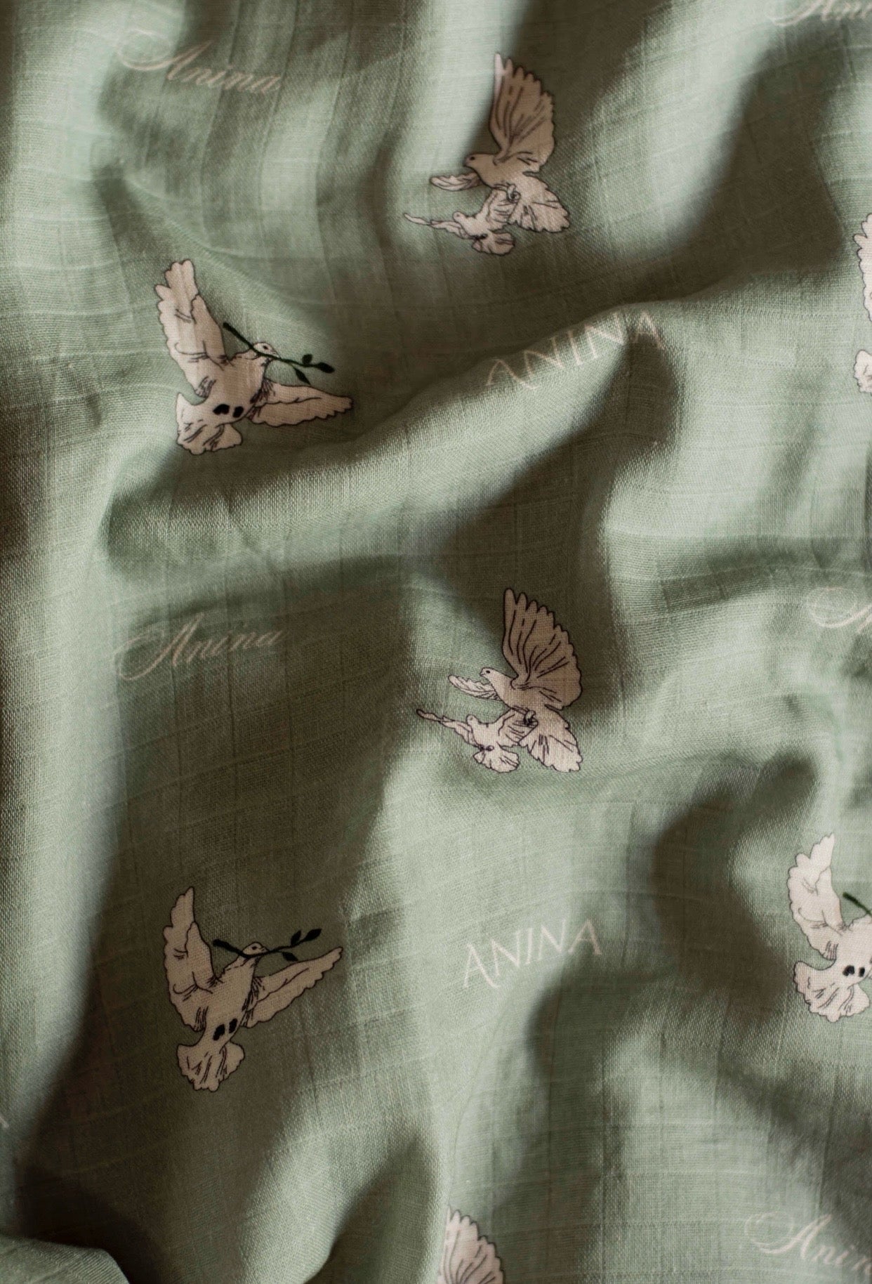 Milky Dove Customised Swaddle