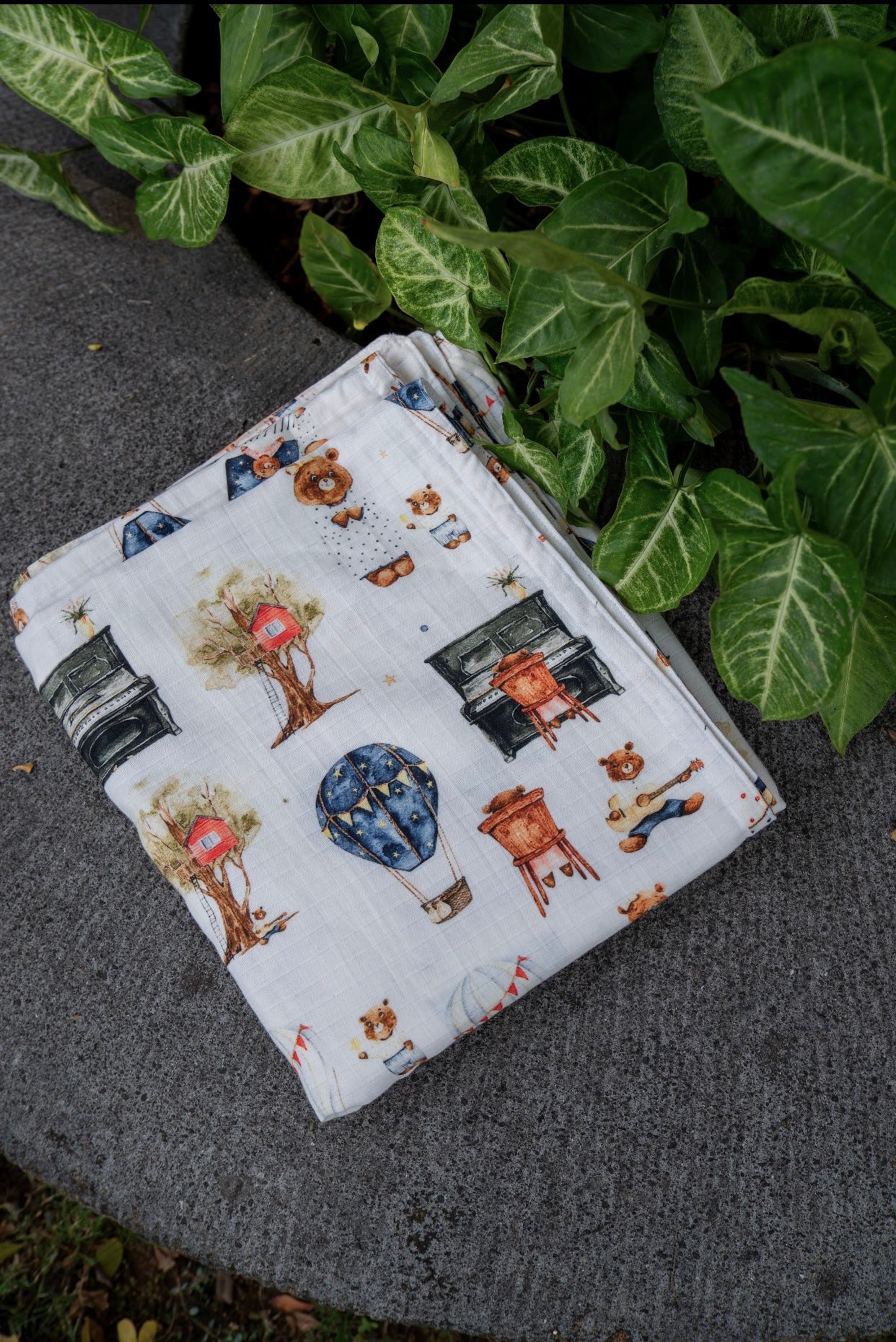 Airballoon & Babies Blanket