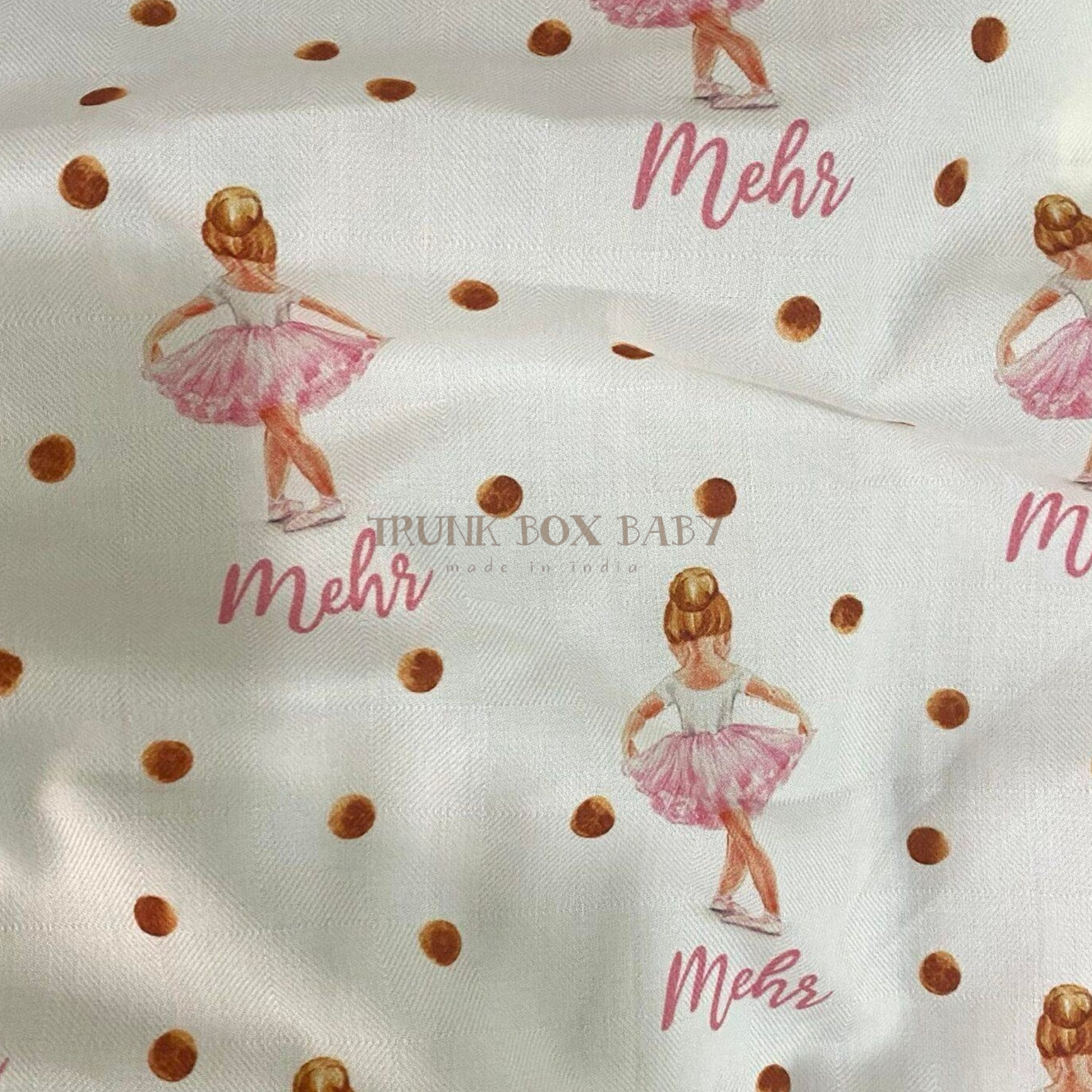 Ballerina Customised Swaddle