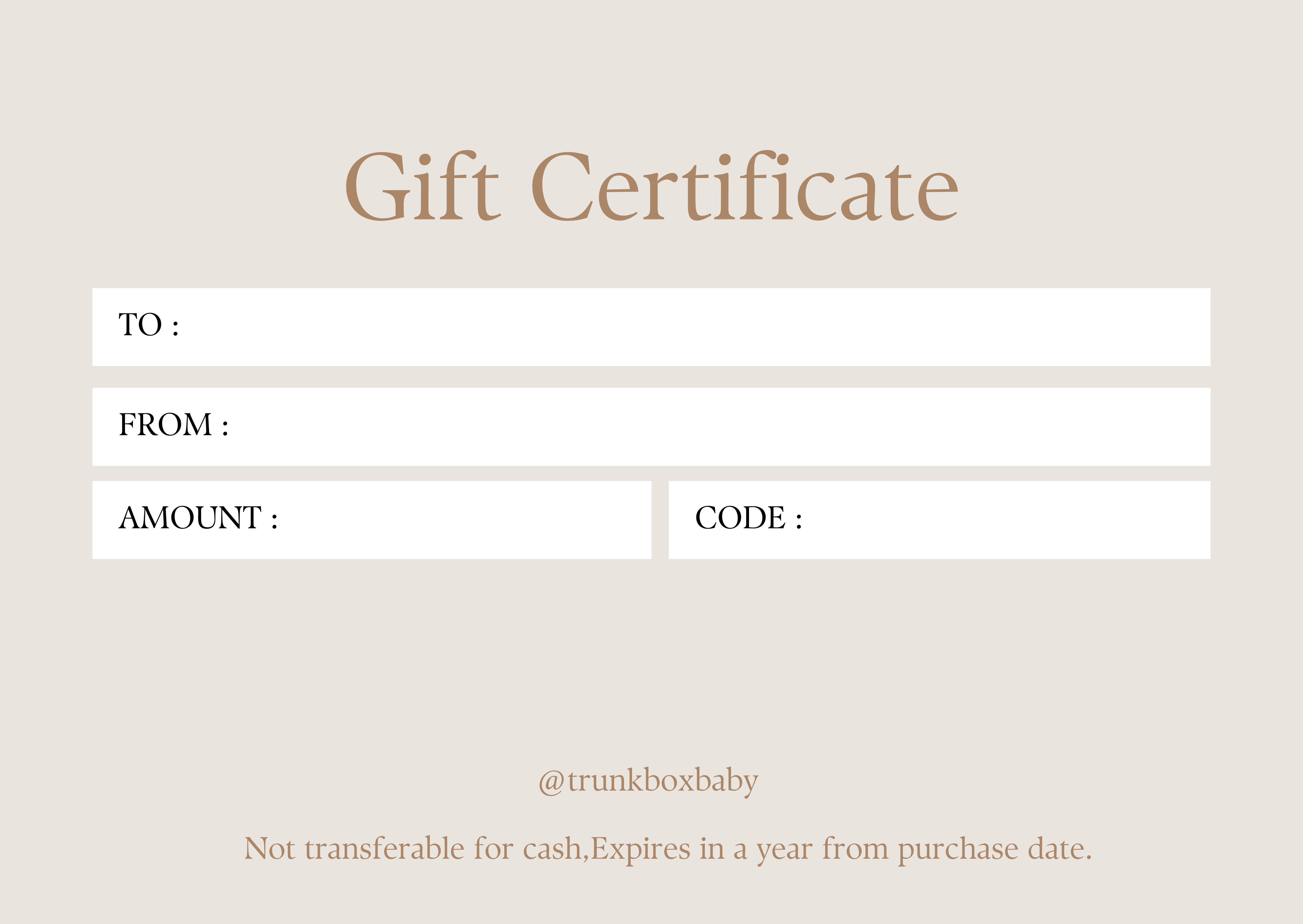 Gift Card