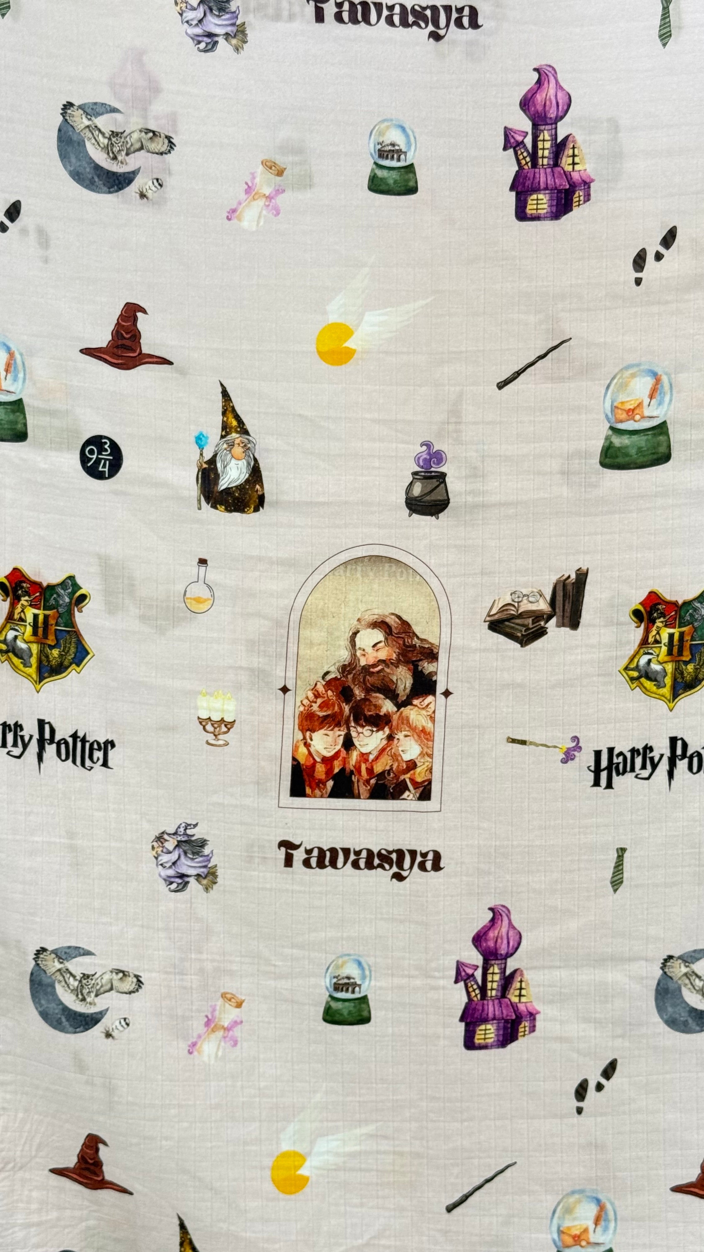 Harry Potter Customised Blanket