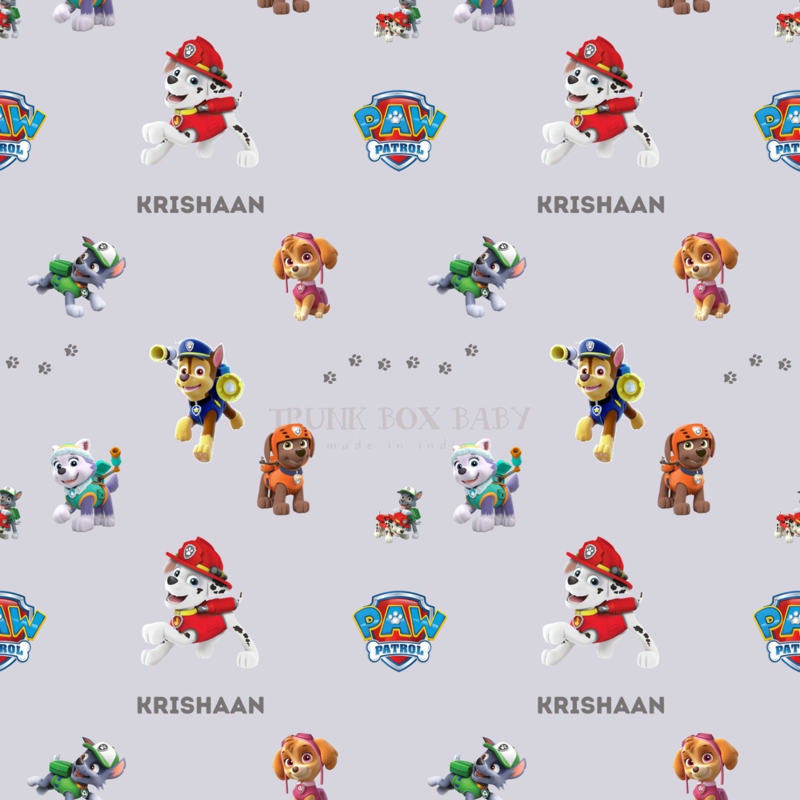 Paw Petrol Customised Blanket