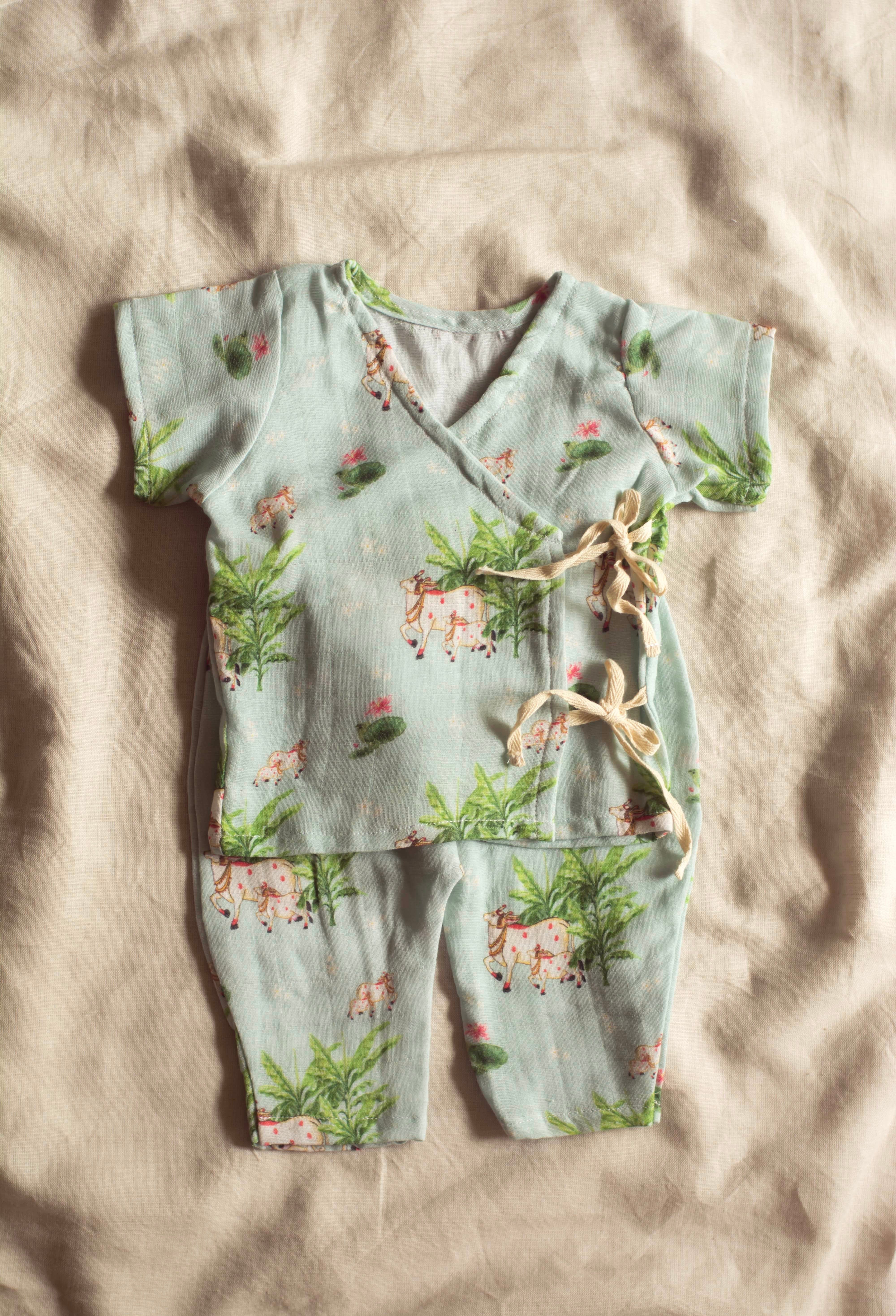 Classic Pichwai Angarkha Set