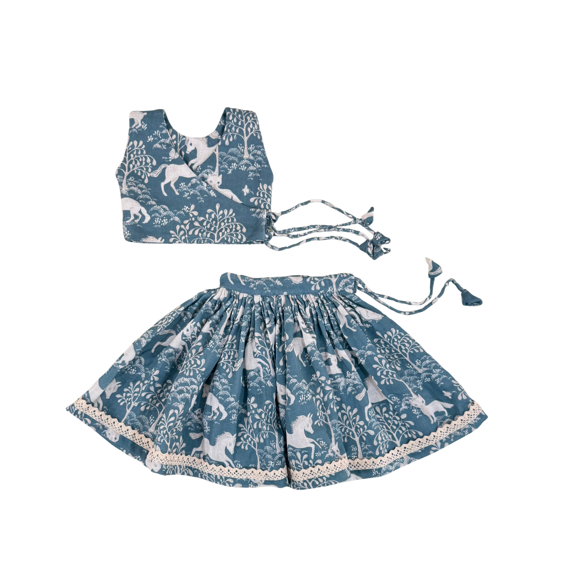 Forest Animal Lehenga Choli