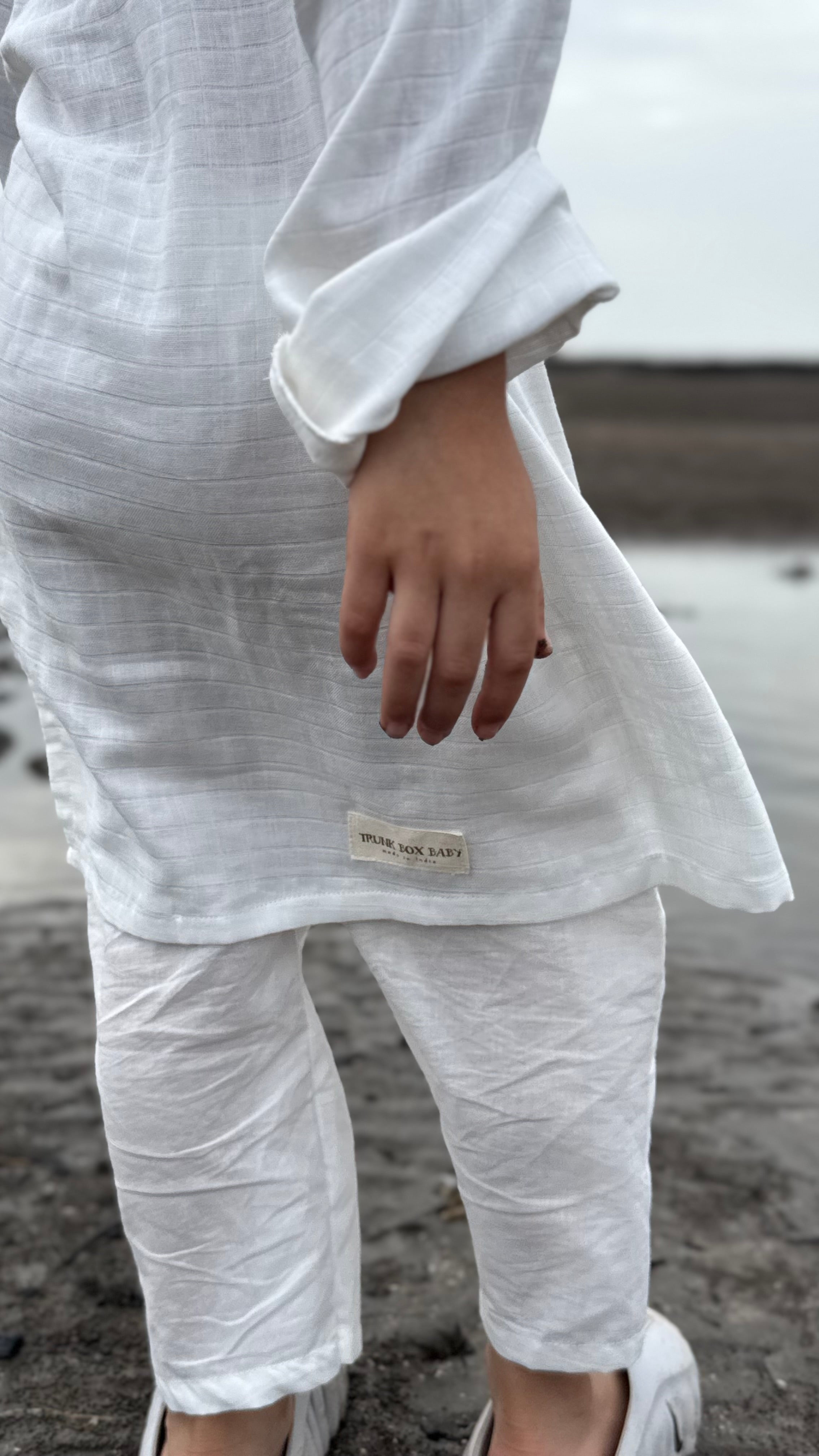 Classic White Kurta