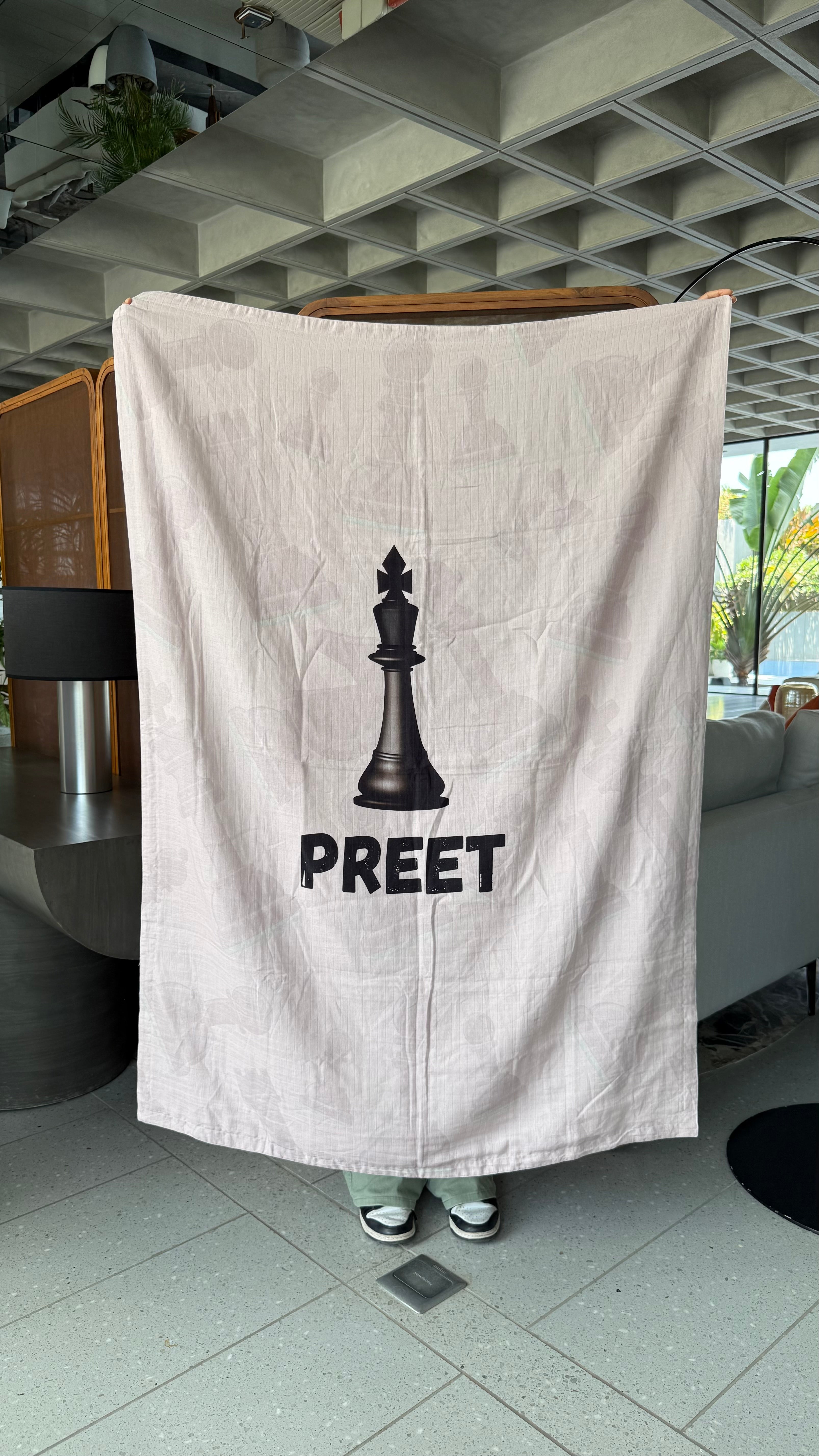 Chess Customised Blanket