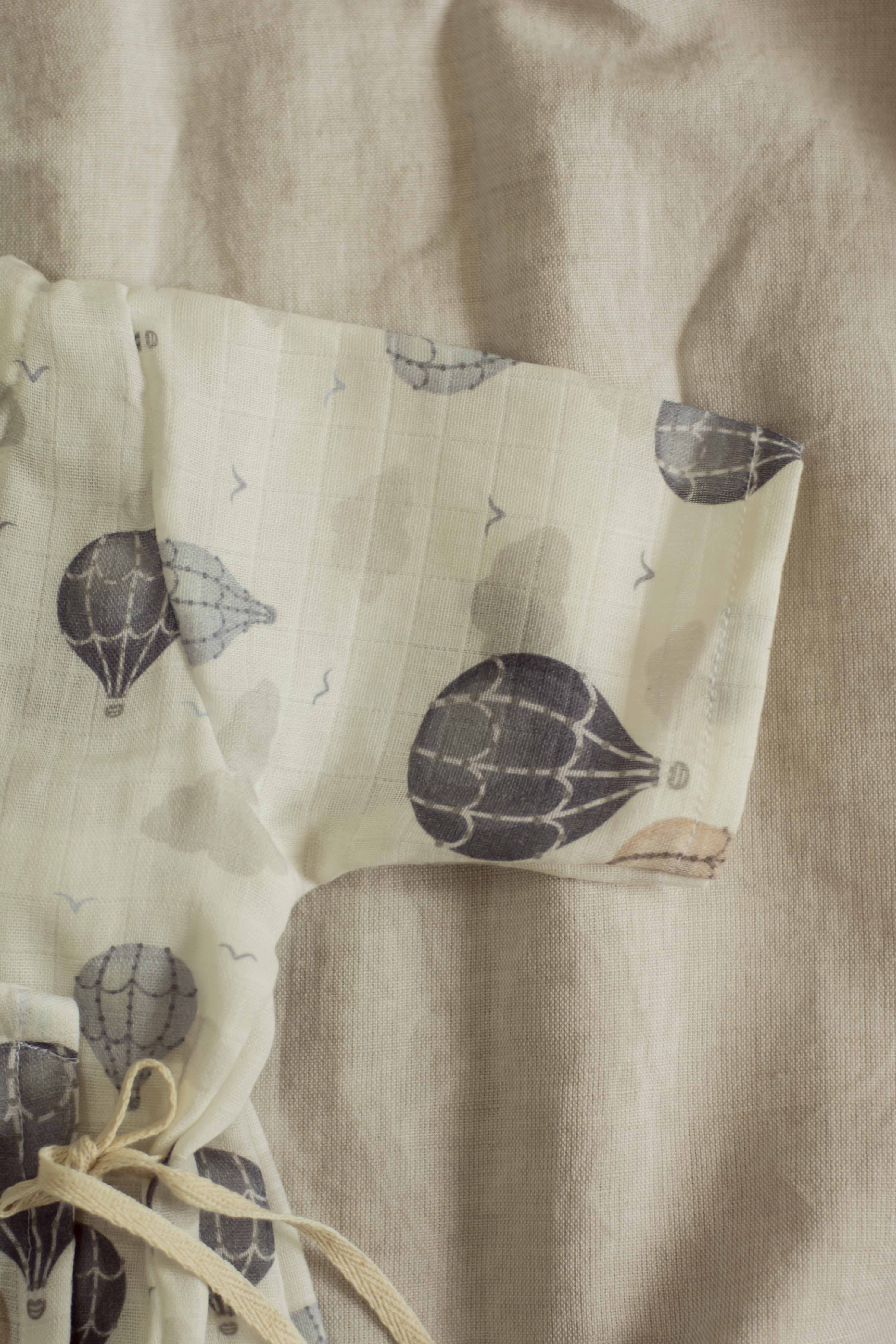 Grey Hot Air Balloon Angarkha Set