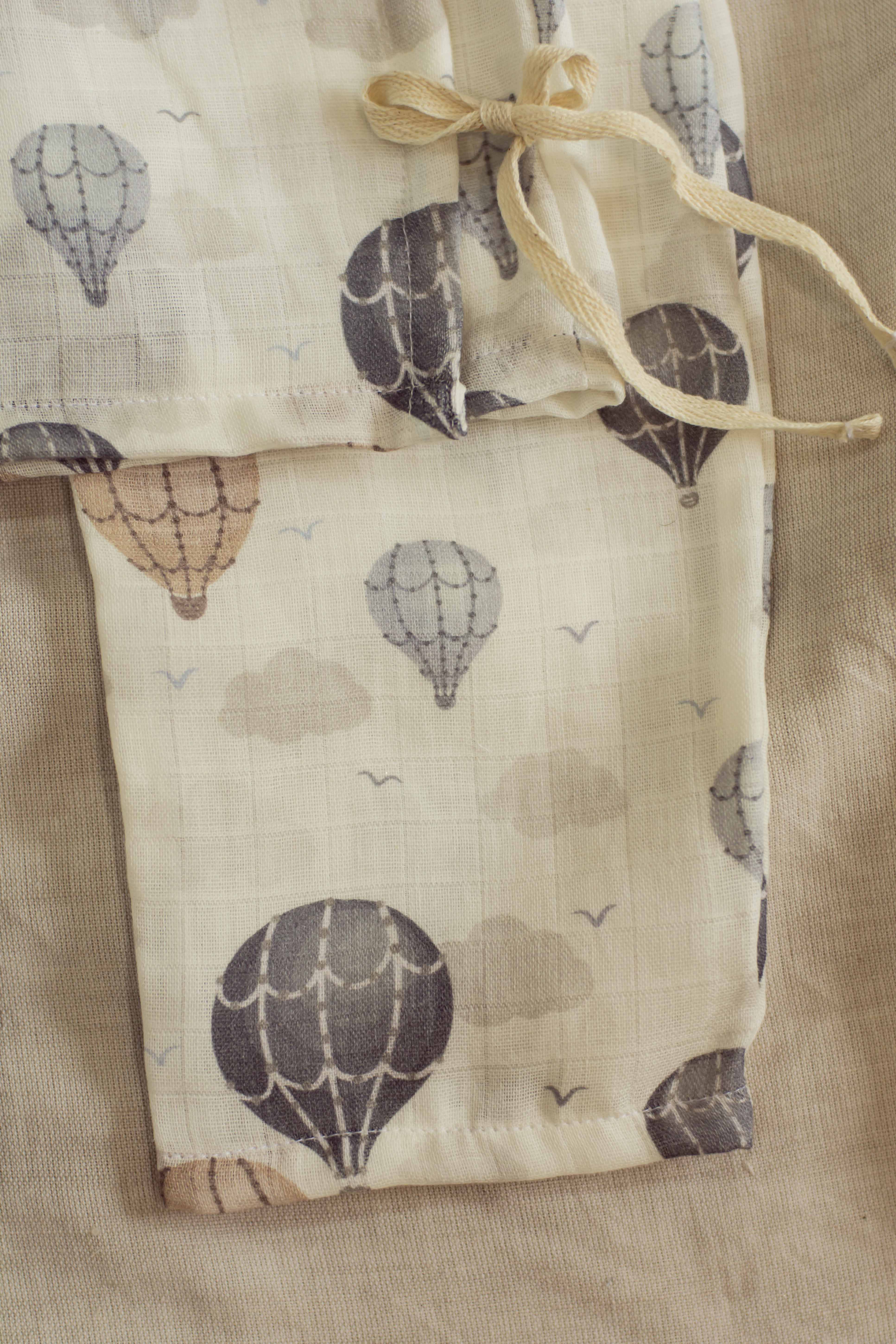 Grey Hot Air Balloon Angarkha Set