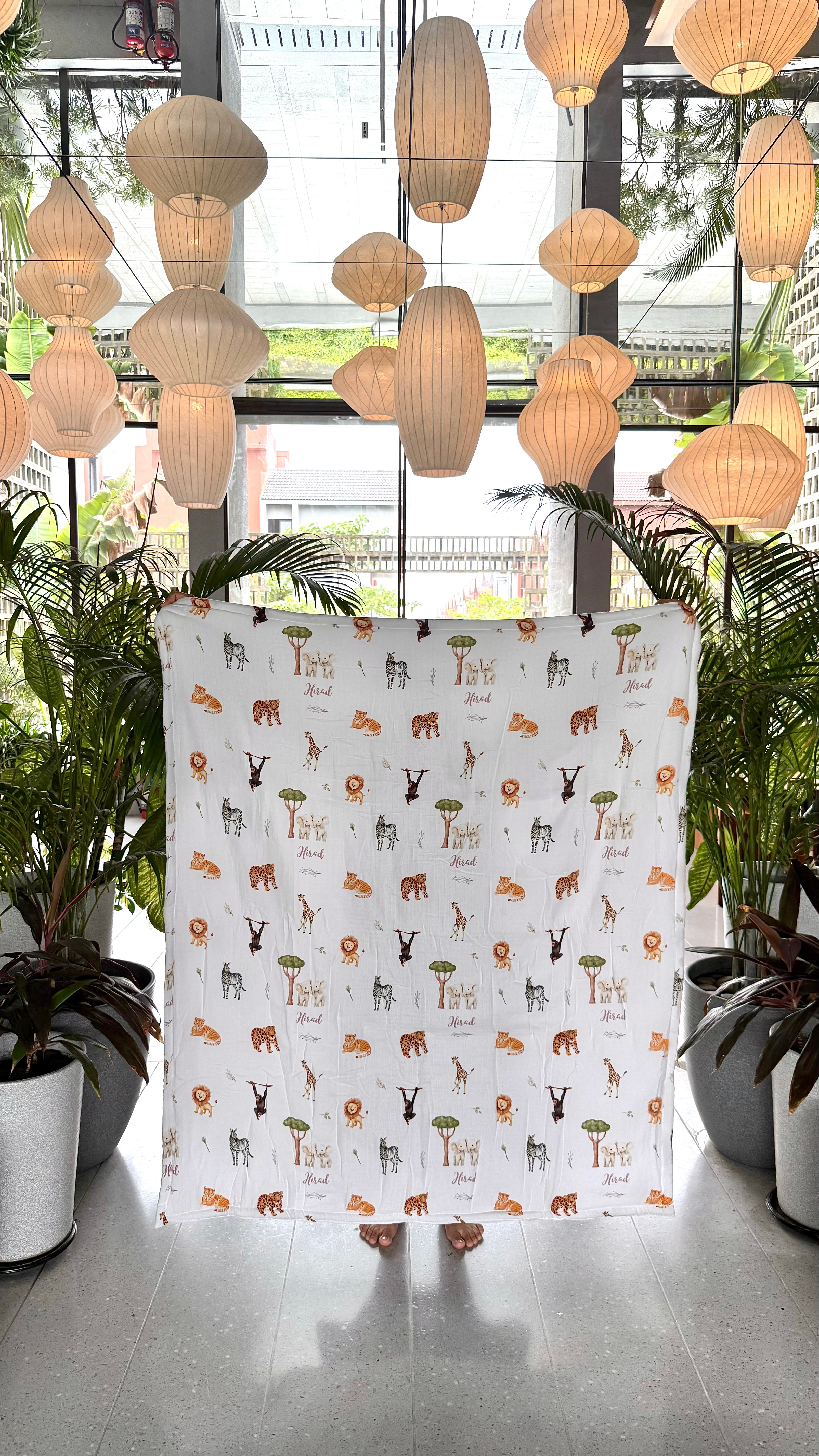 Little Animals Customised Blanket