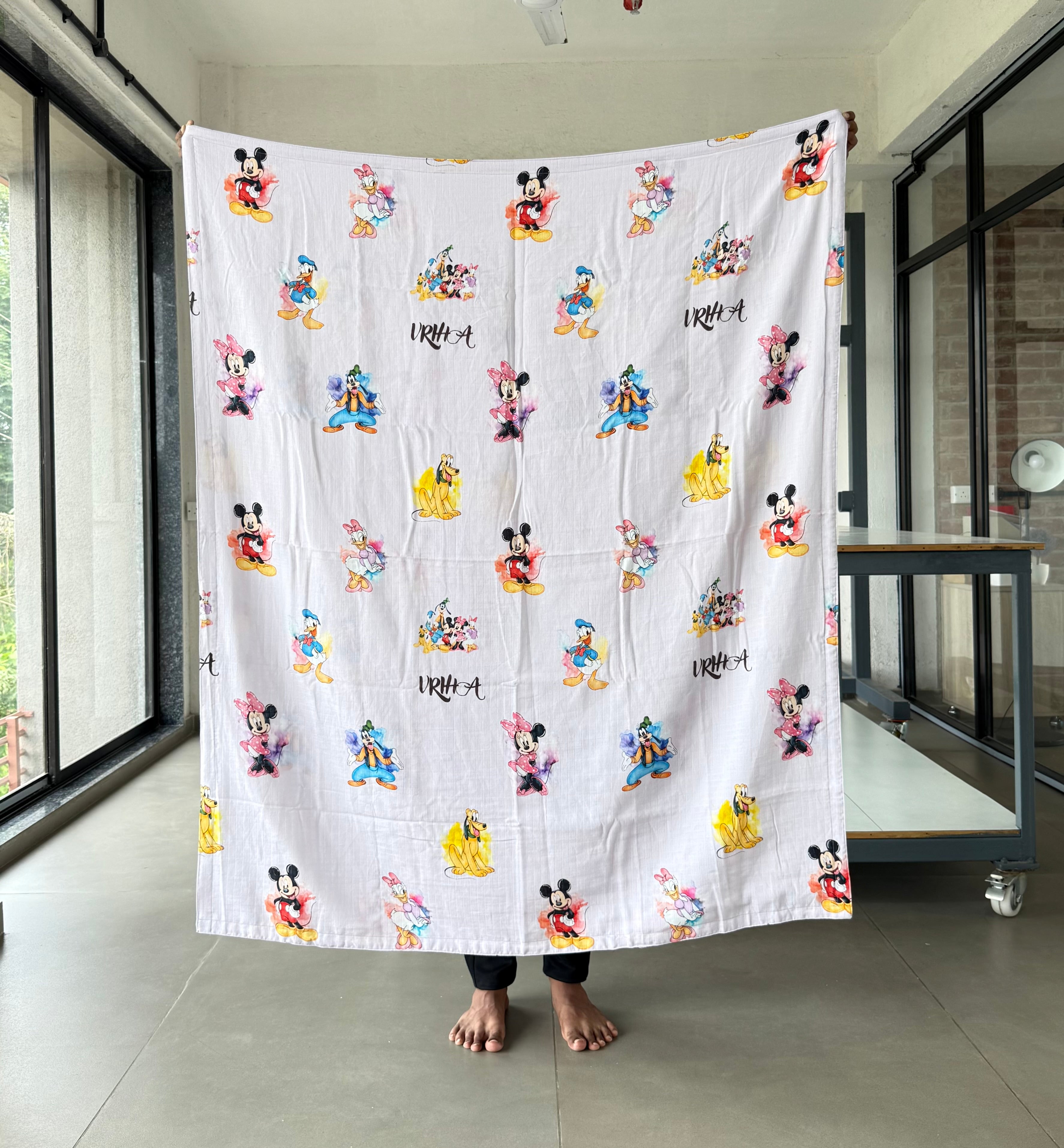Mickey Clubhouse Customised Blanket