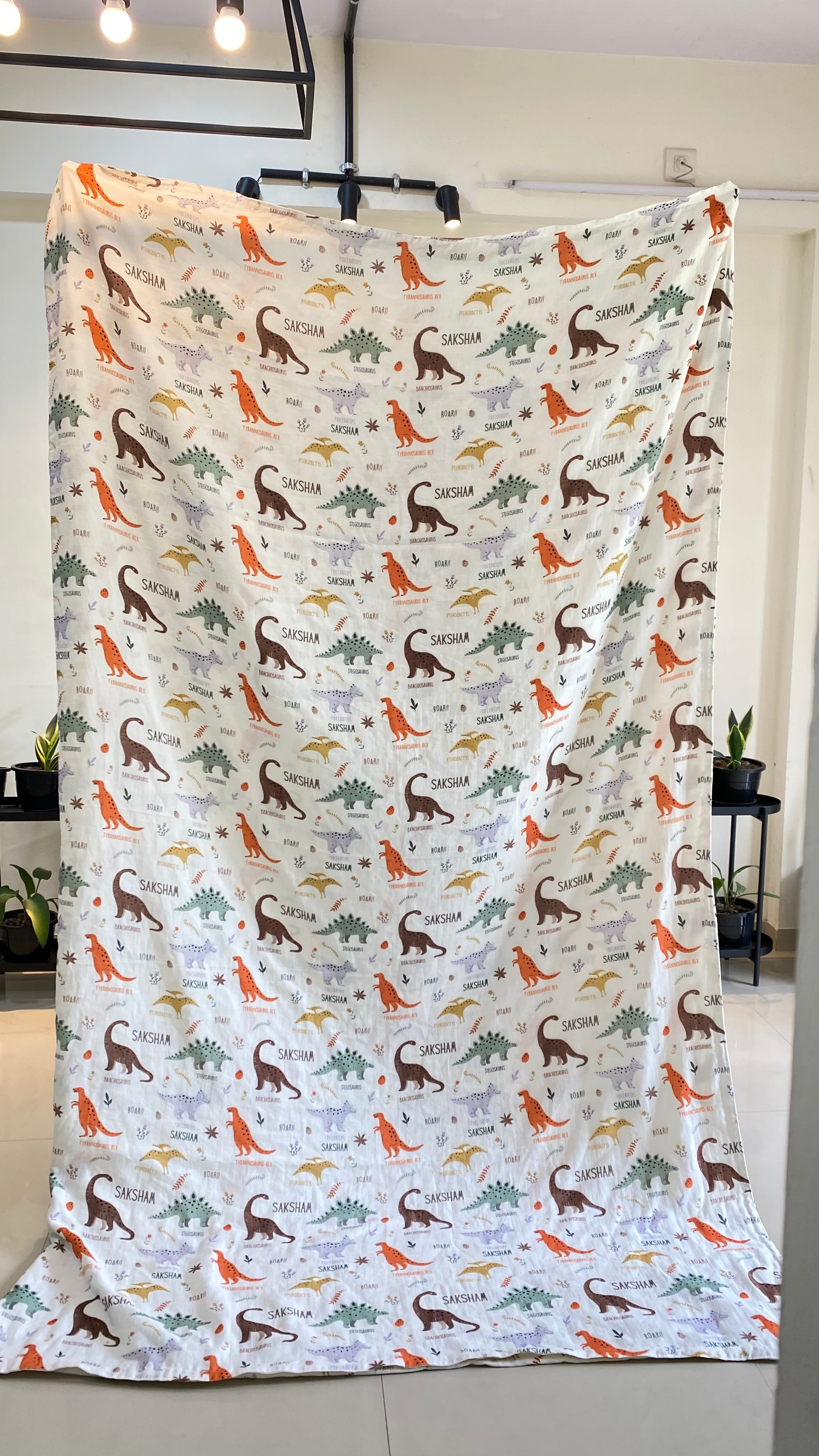 Dinosaur Customised Blanket