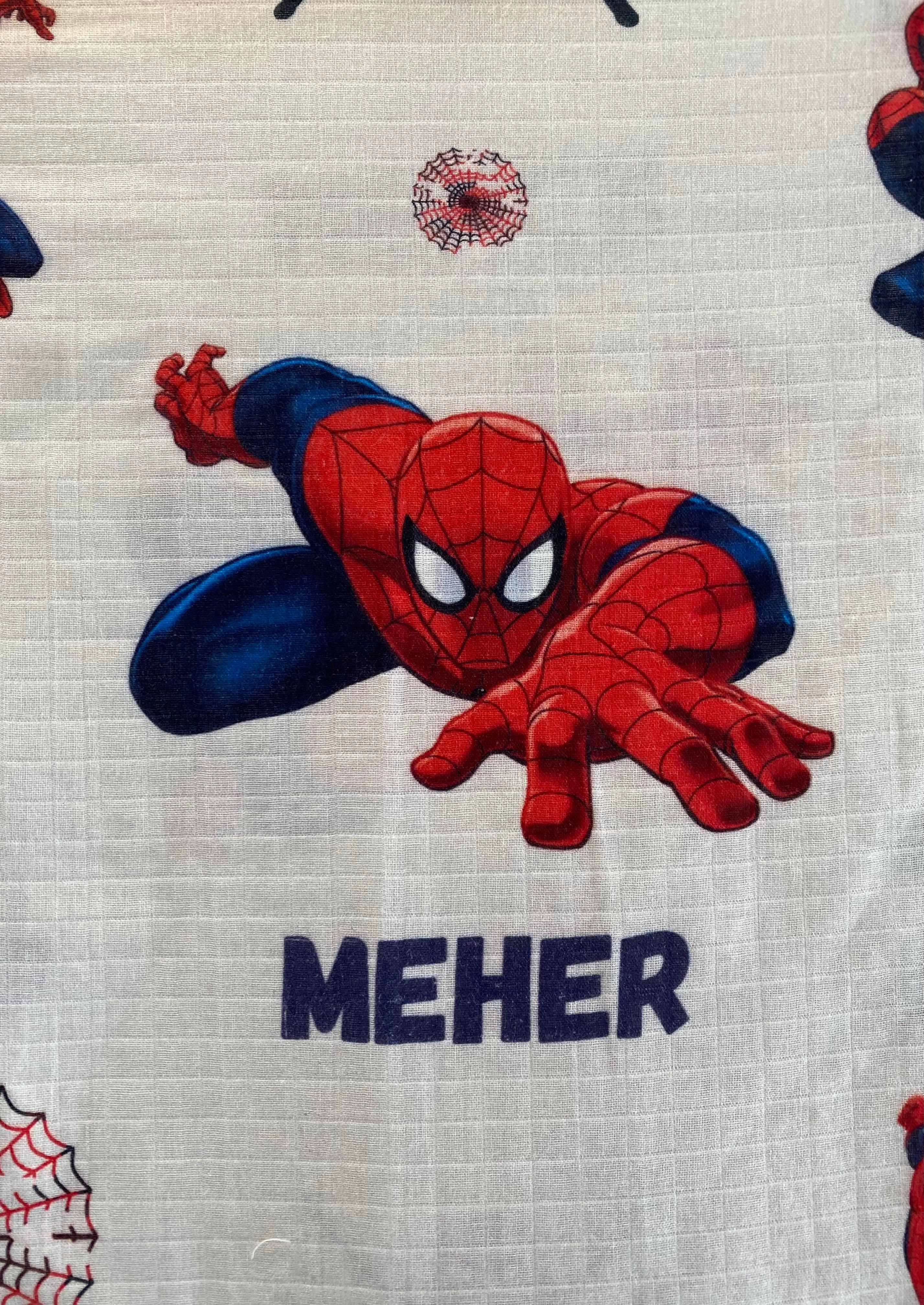 Spiderman Customised Blanket