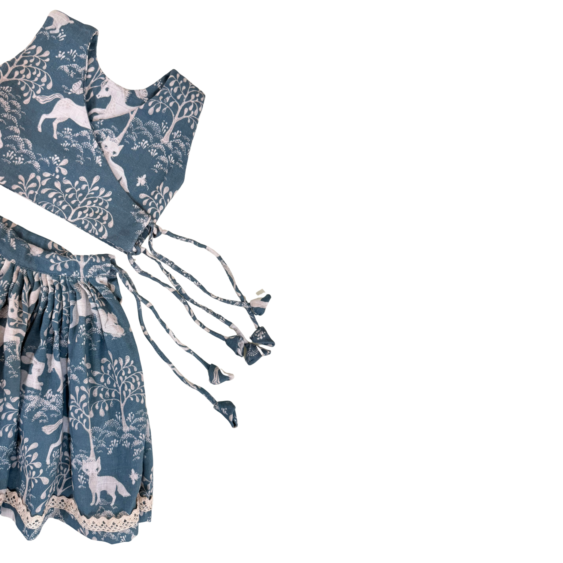 Forest Animal Lehenga Choli