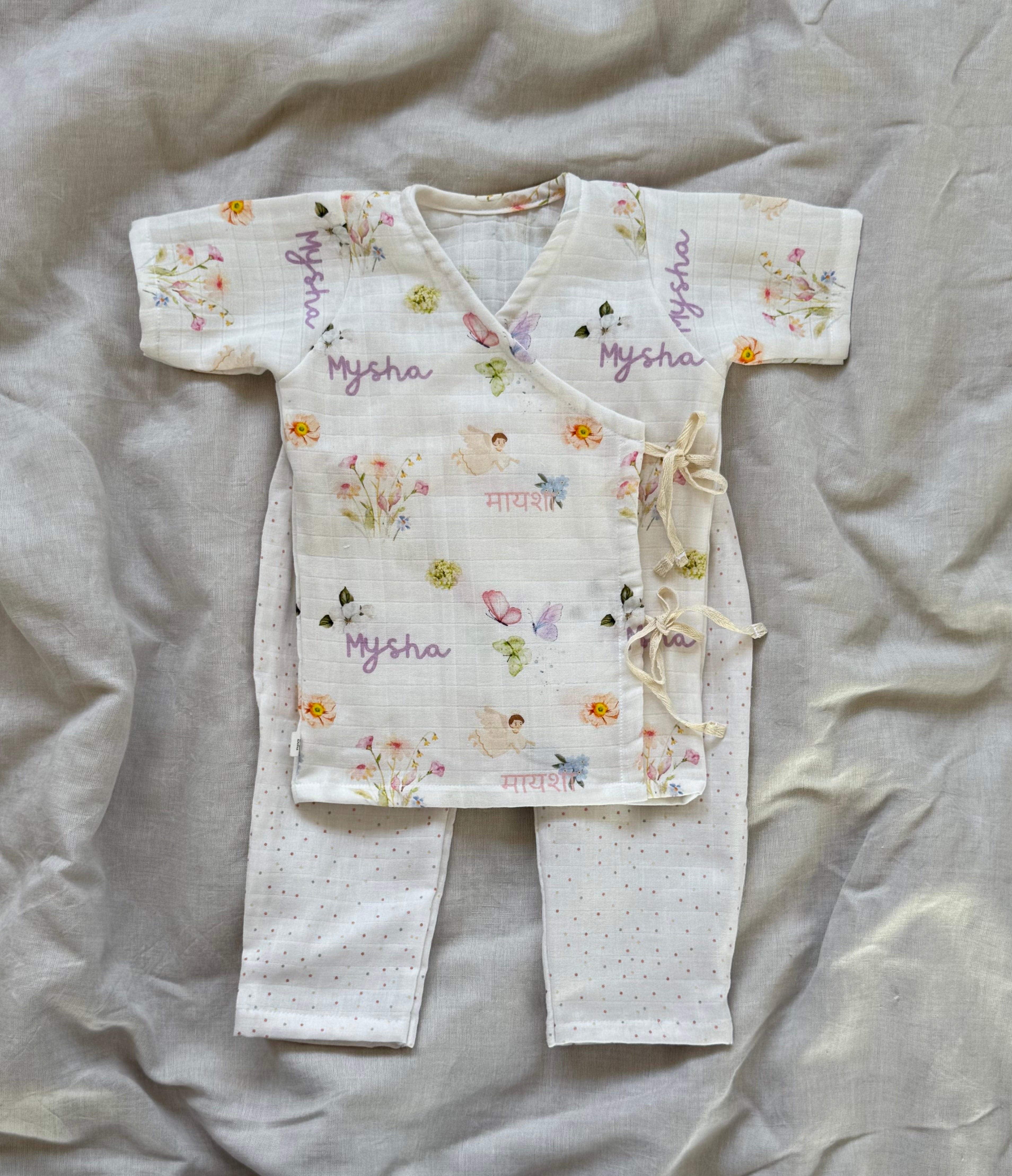 Flowers & Fairy Customised Angarkha