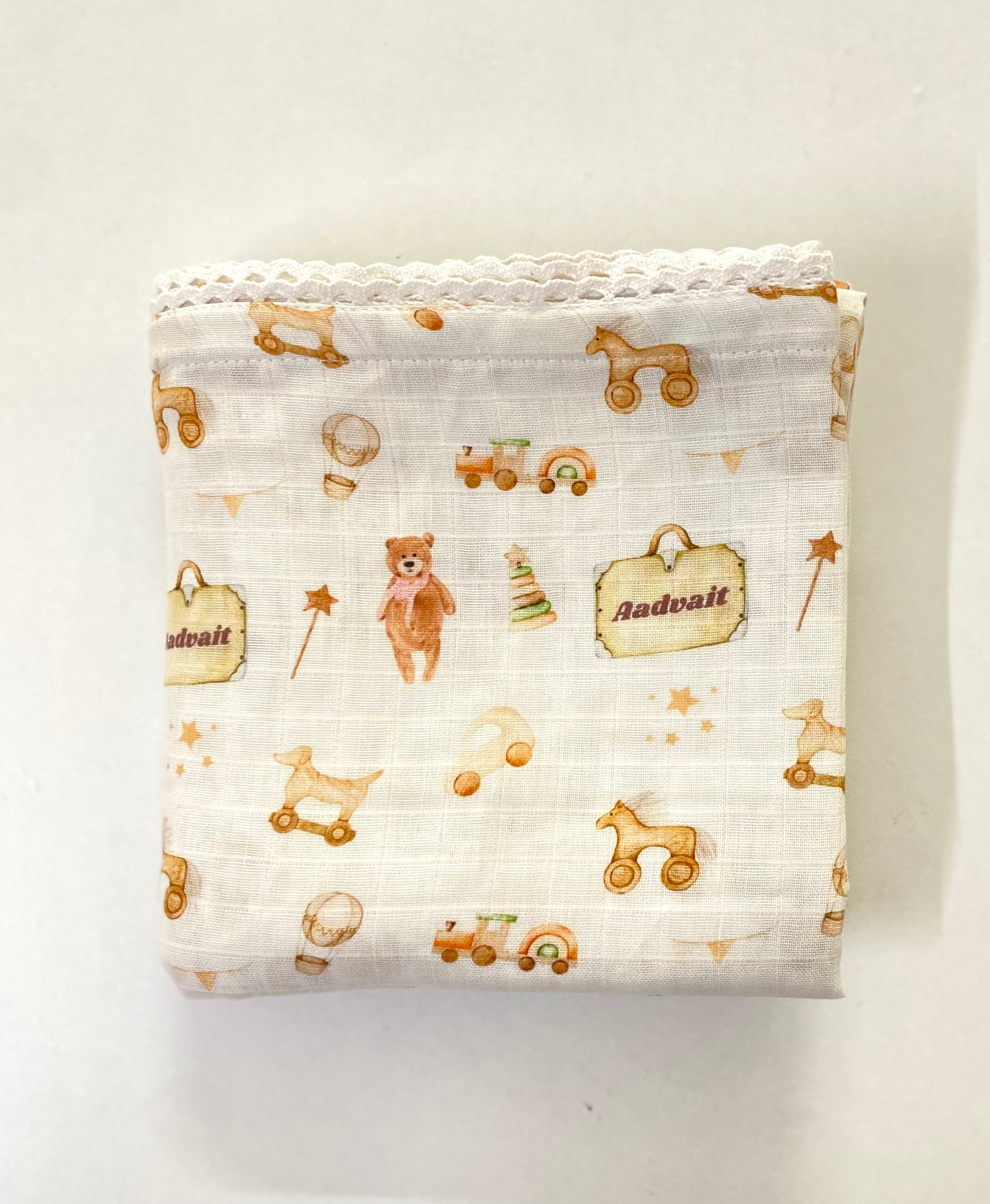First Toys Customised Swaddle