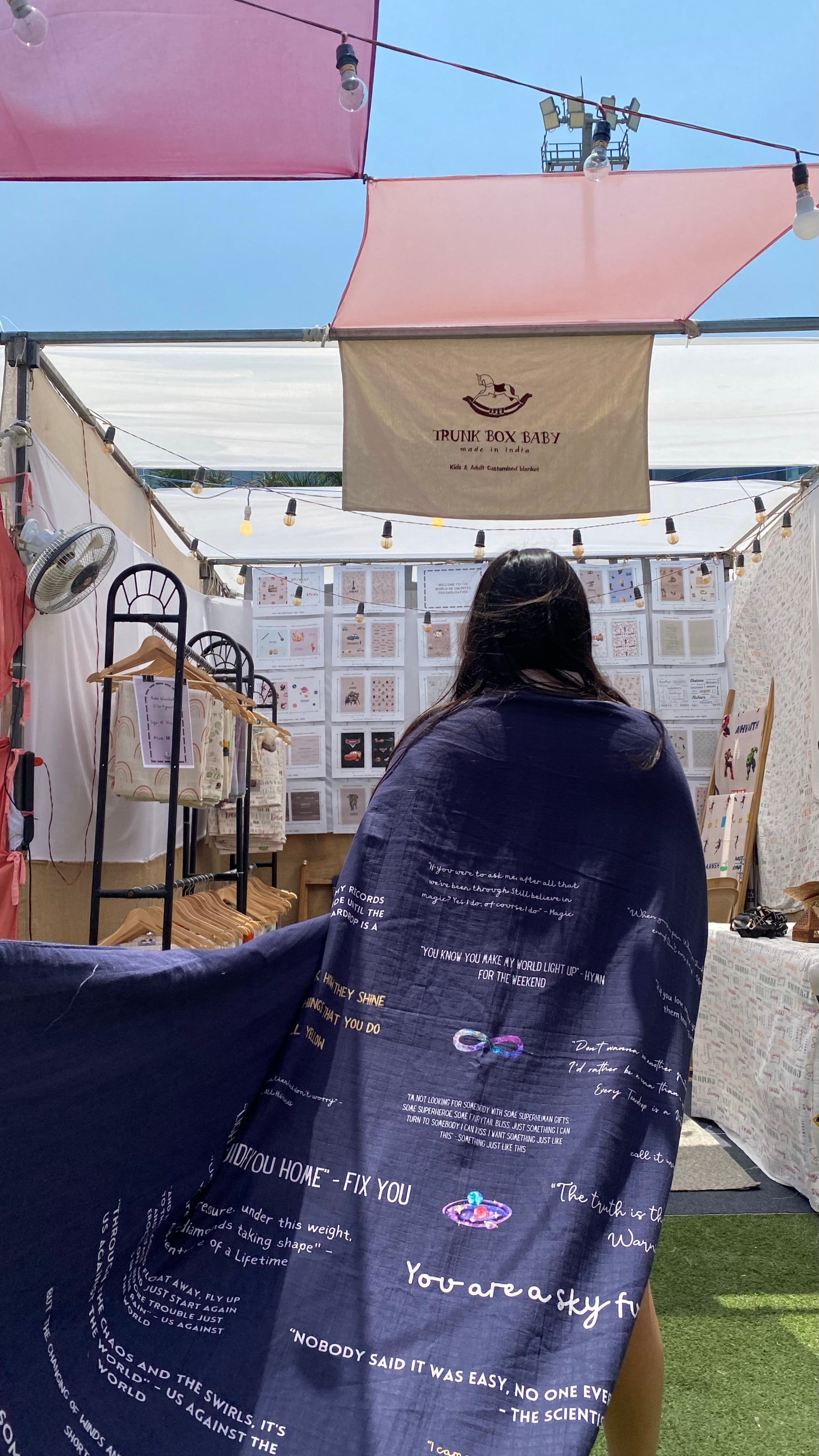 Coldplay Adult Blanket