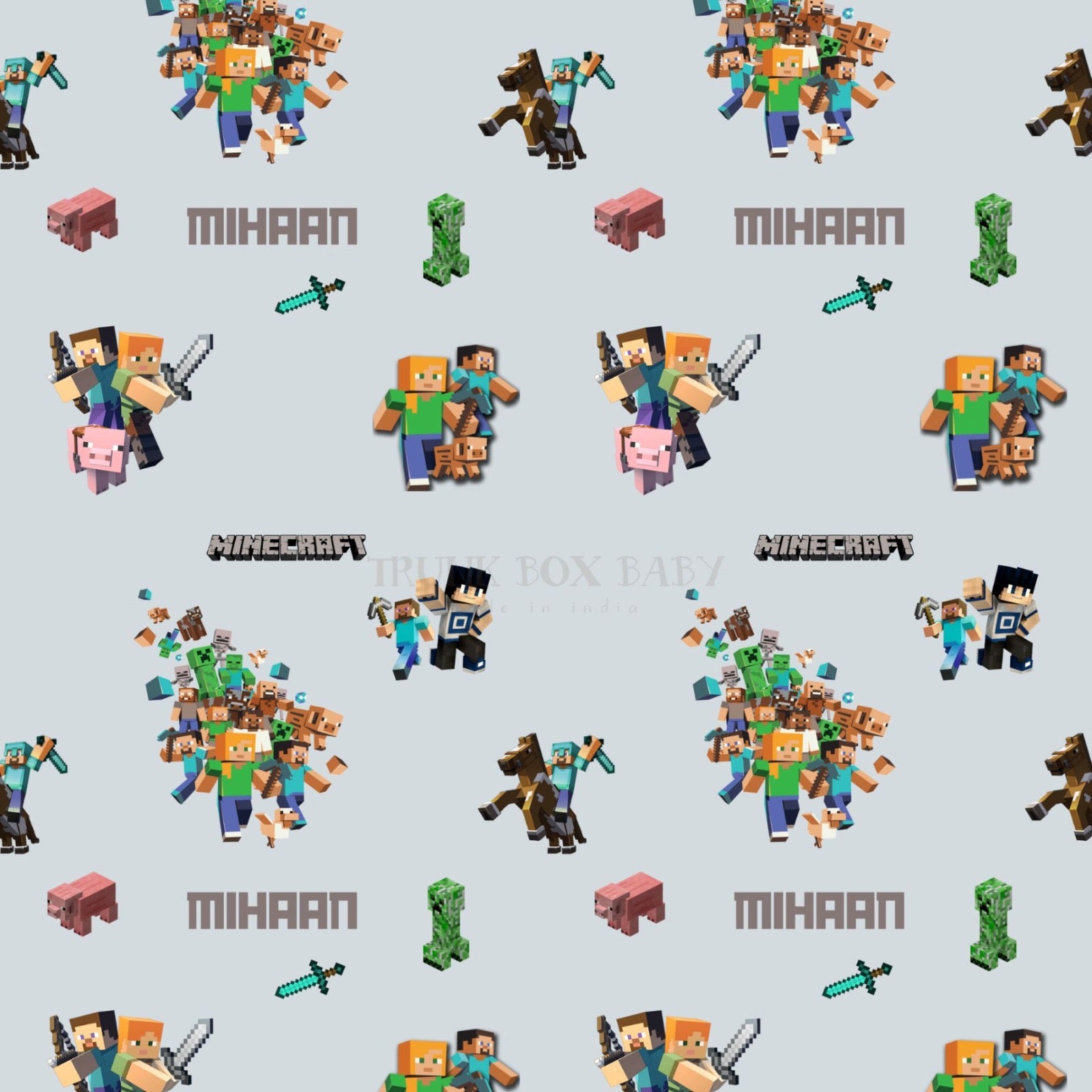 Minecraft Customised Blanket