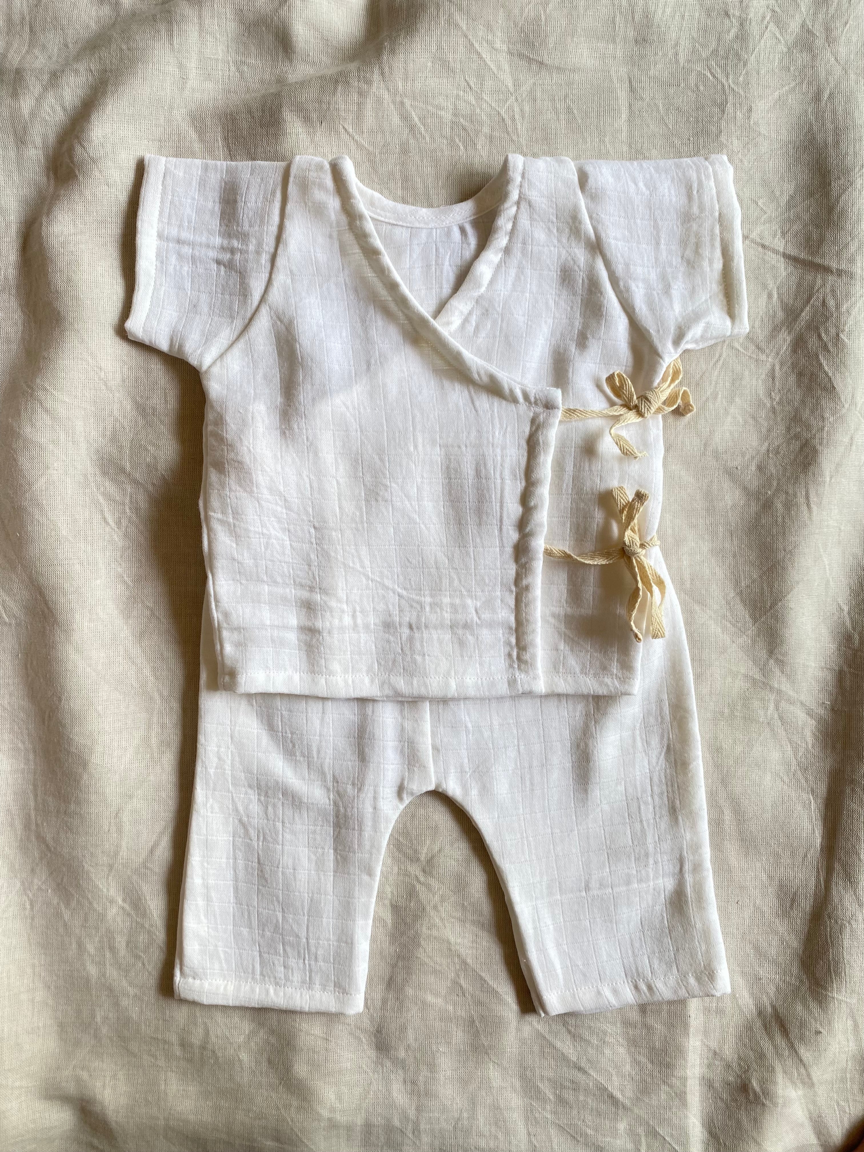 Classic White Angarkha Set