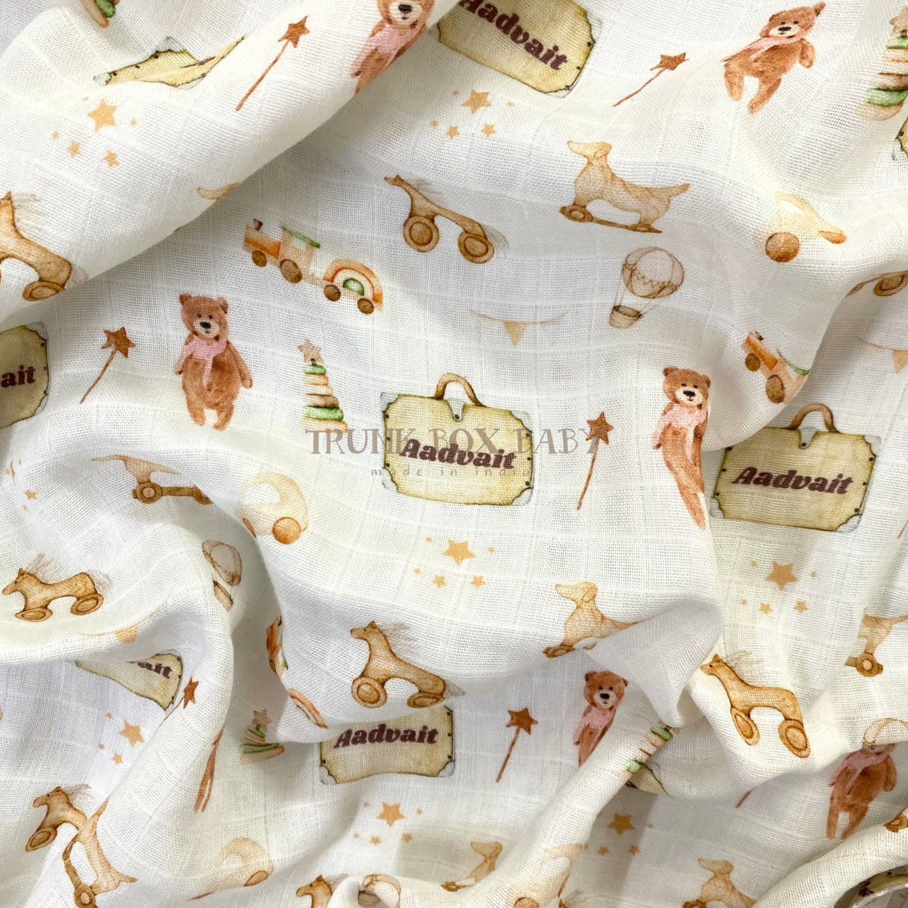 First Toys Customised Swaddle