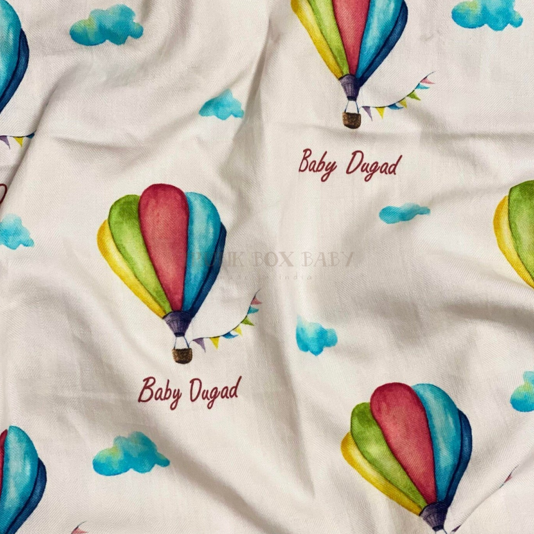 Hotairballoon Customised Swaddle