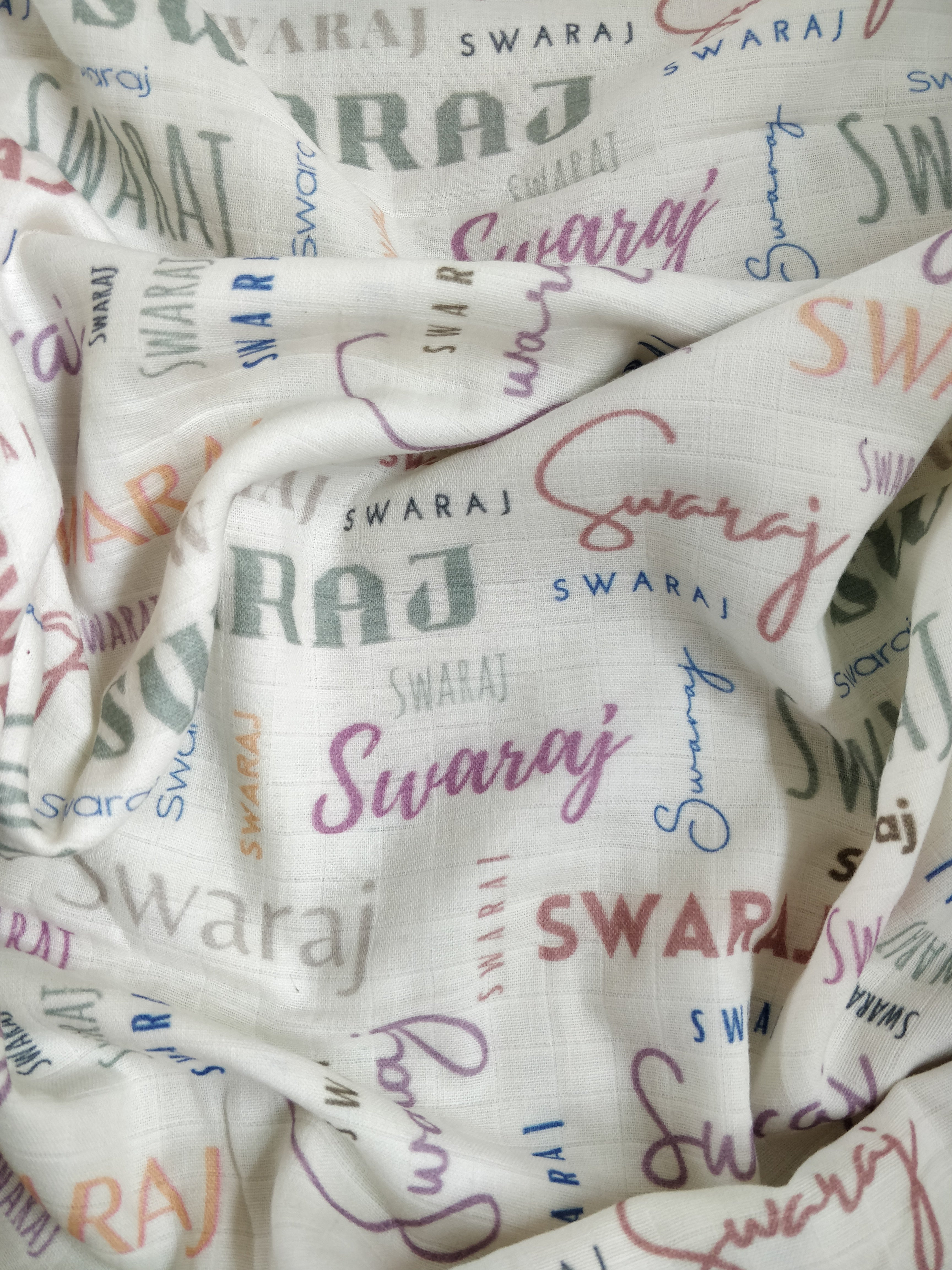 Swaraj Name Classic Soft Font Custom Blanket