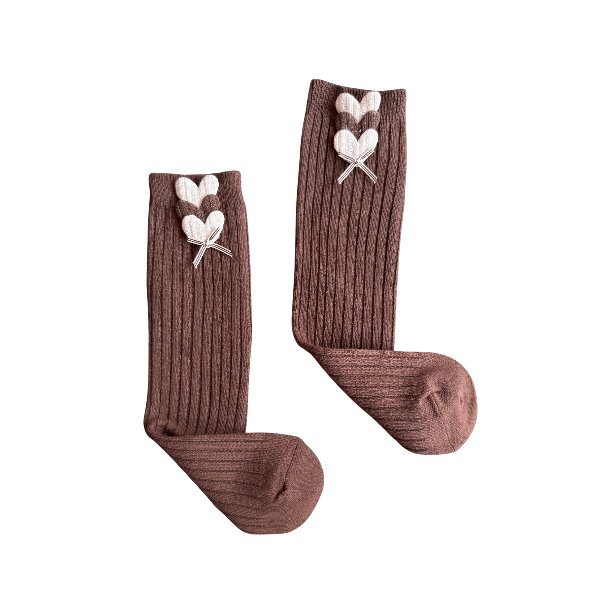 Hazel Heart Socks