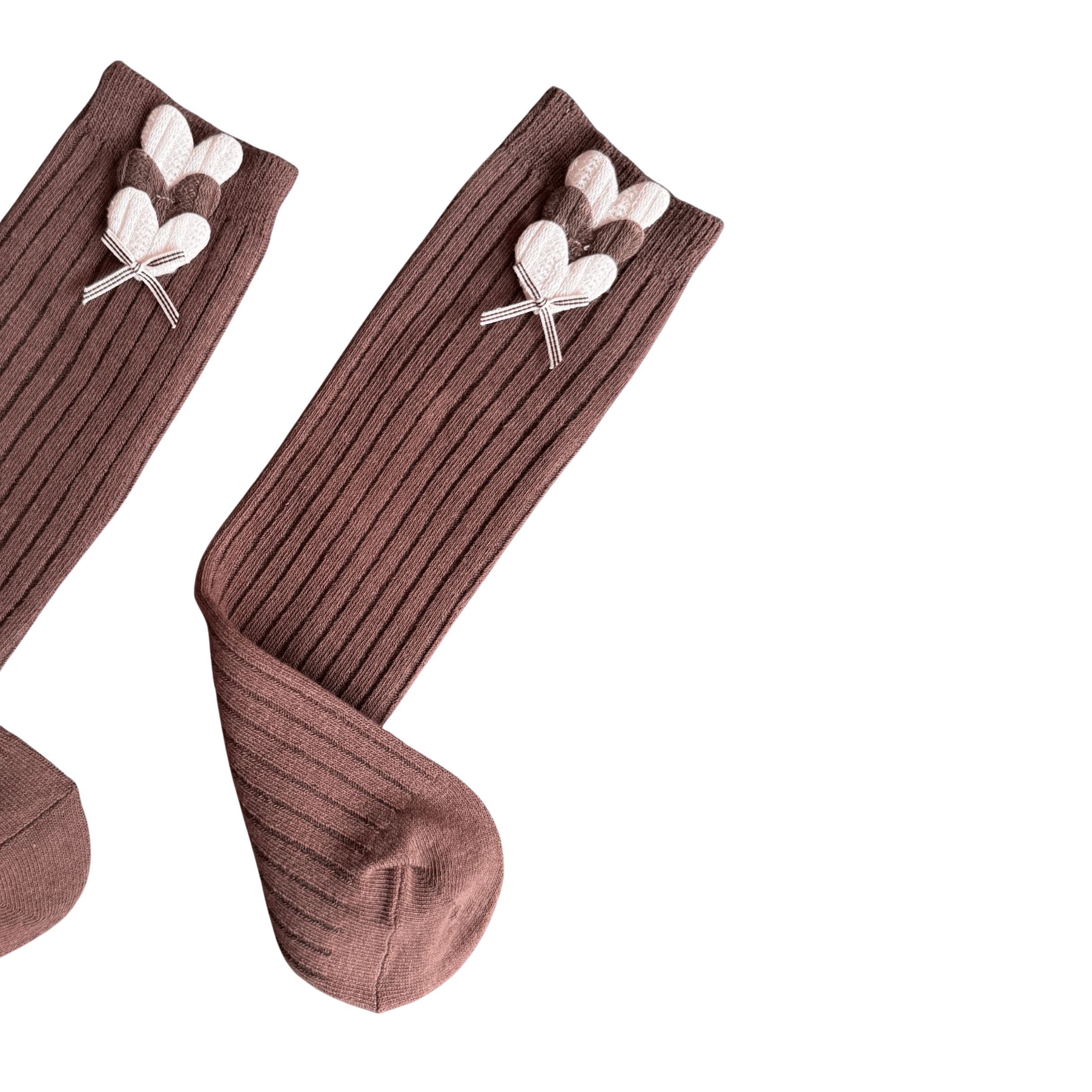 Hazel Heart Socks