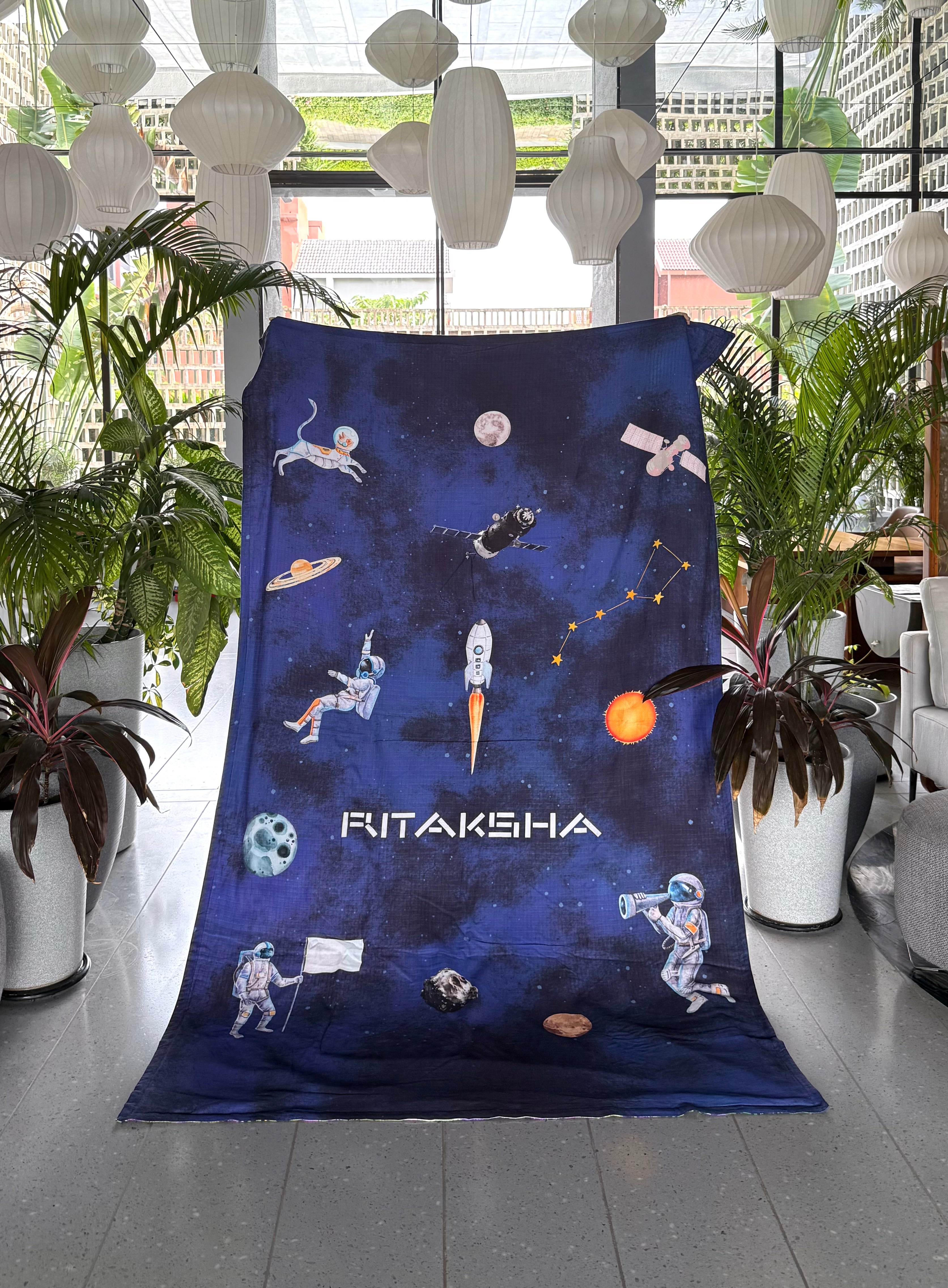 Astronaut Customised Blanket