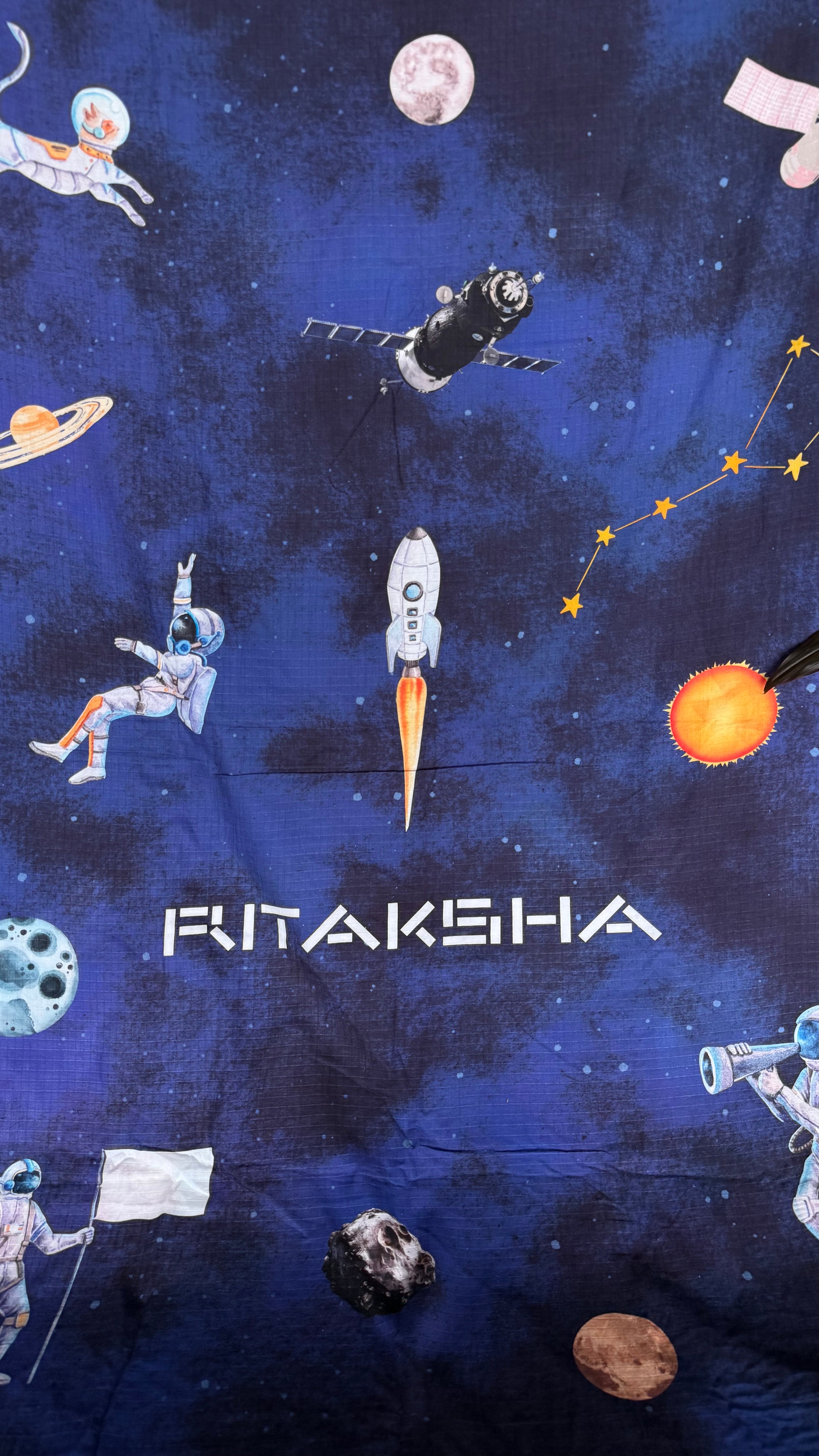 Astronaut Customised Blanket