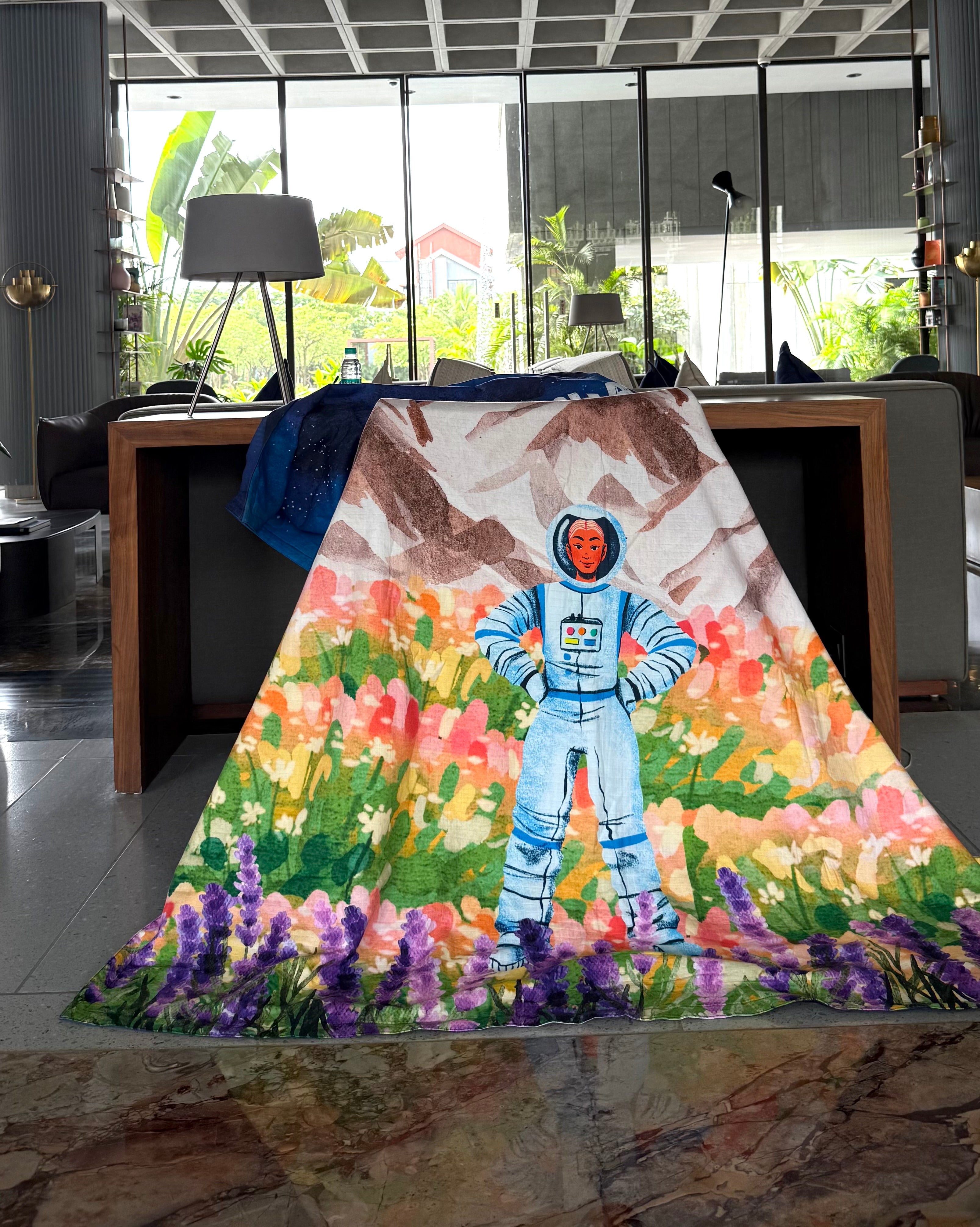 Astronaut Customised Blanket