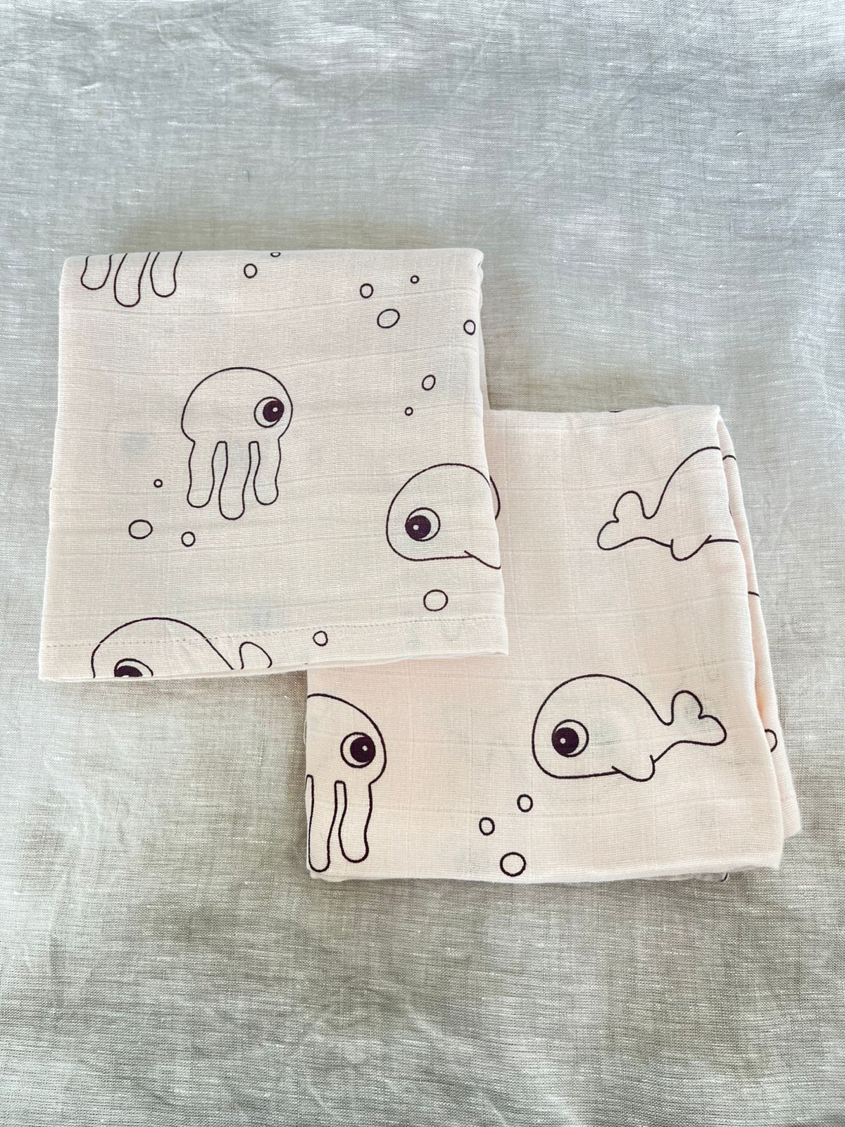 Soft Pink Sea Bur Cloth