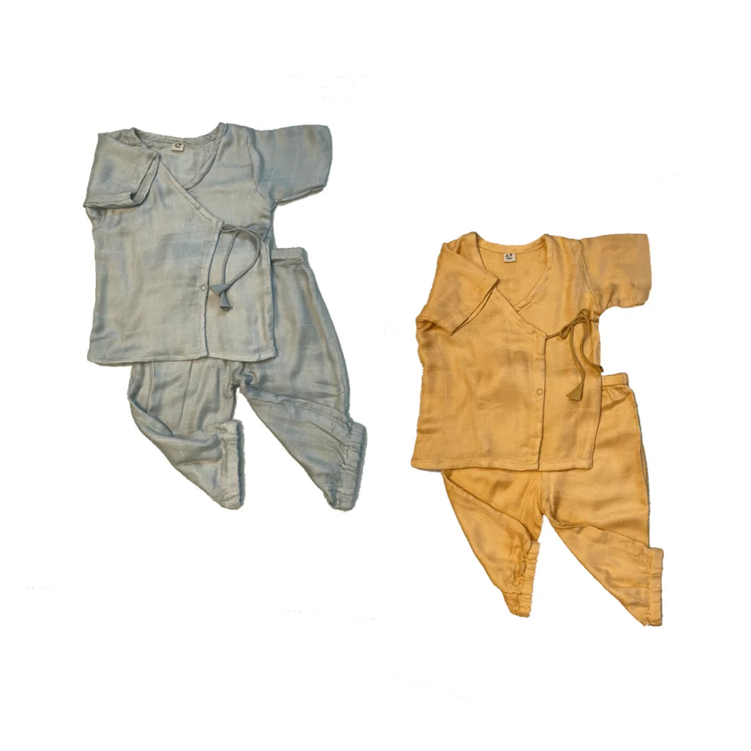 Multi Colour Angarkha Set