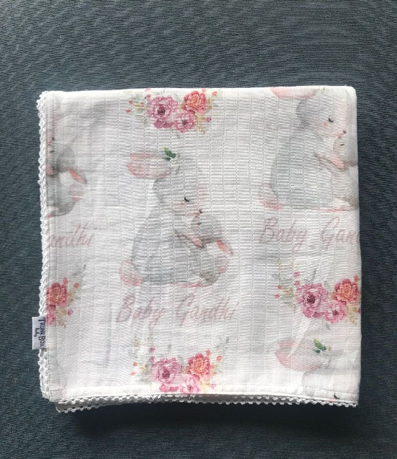 Rabbit Customised Swaddle