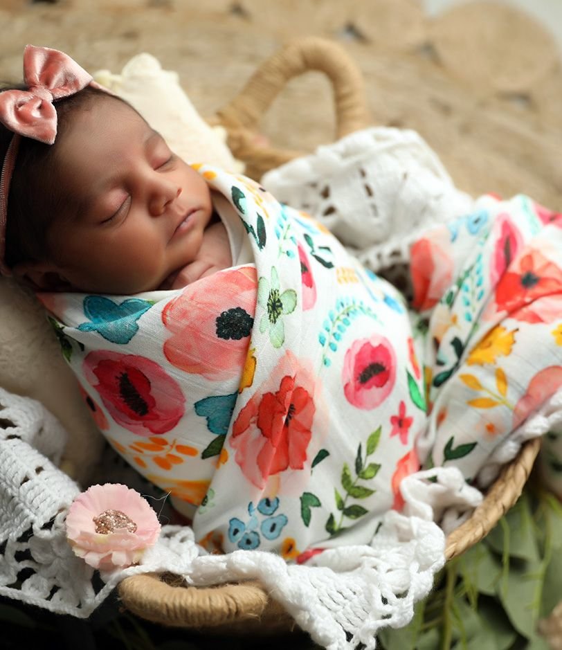 Floral Fiesta Swaddle