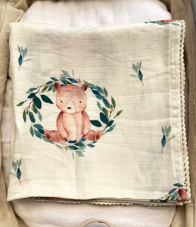 Bear Customised Swaddle