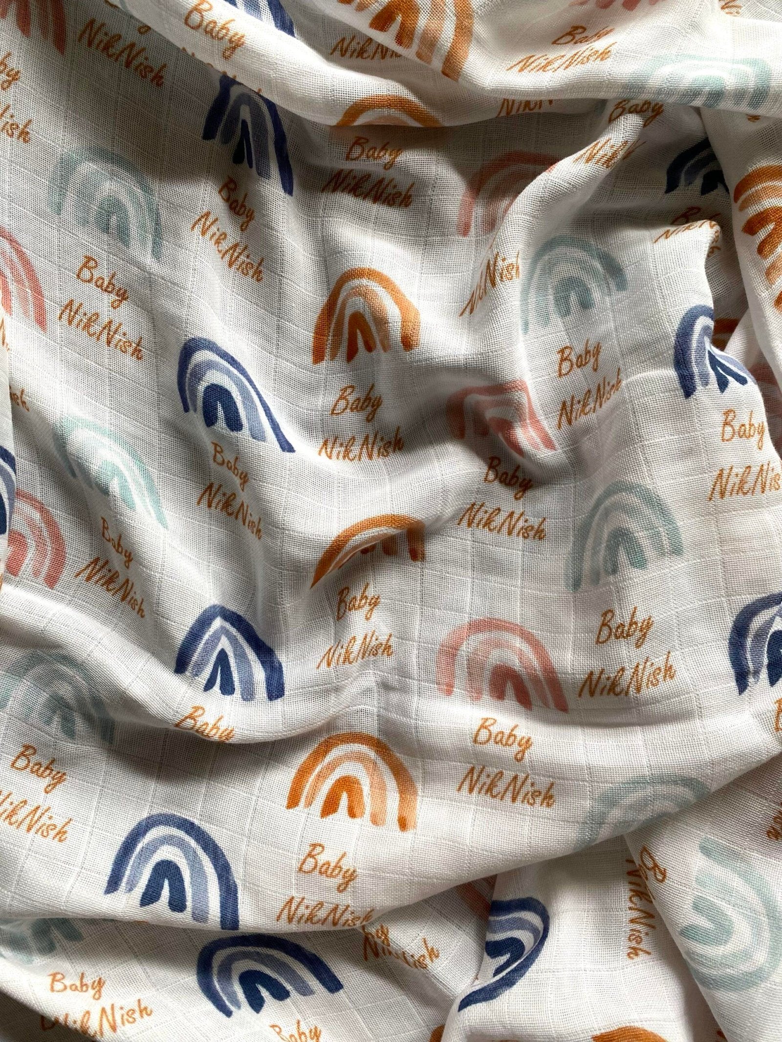 Paradise Rainbow Customised Swaddle